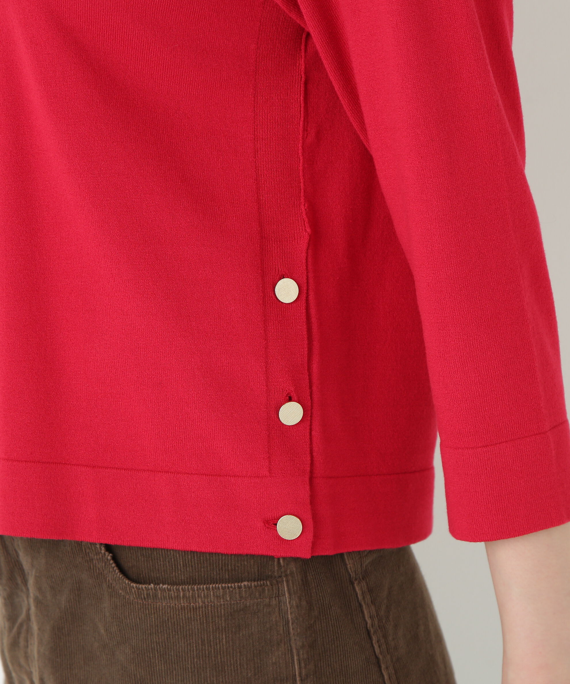  「◆レーヨン混ハイゲージクルーネックプルオーバー」|ニット・セーター|