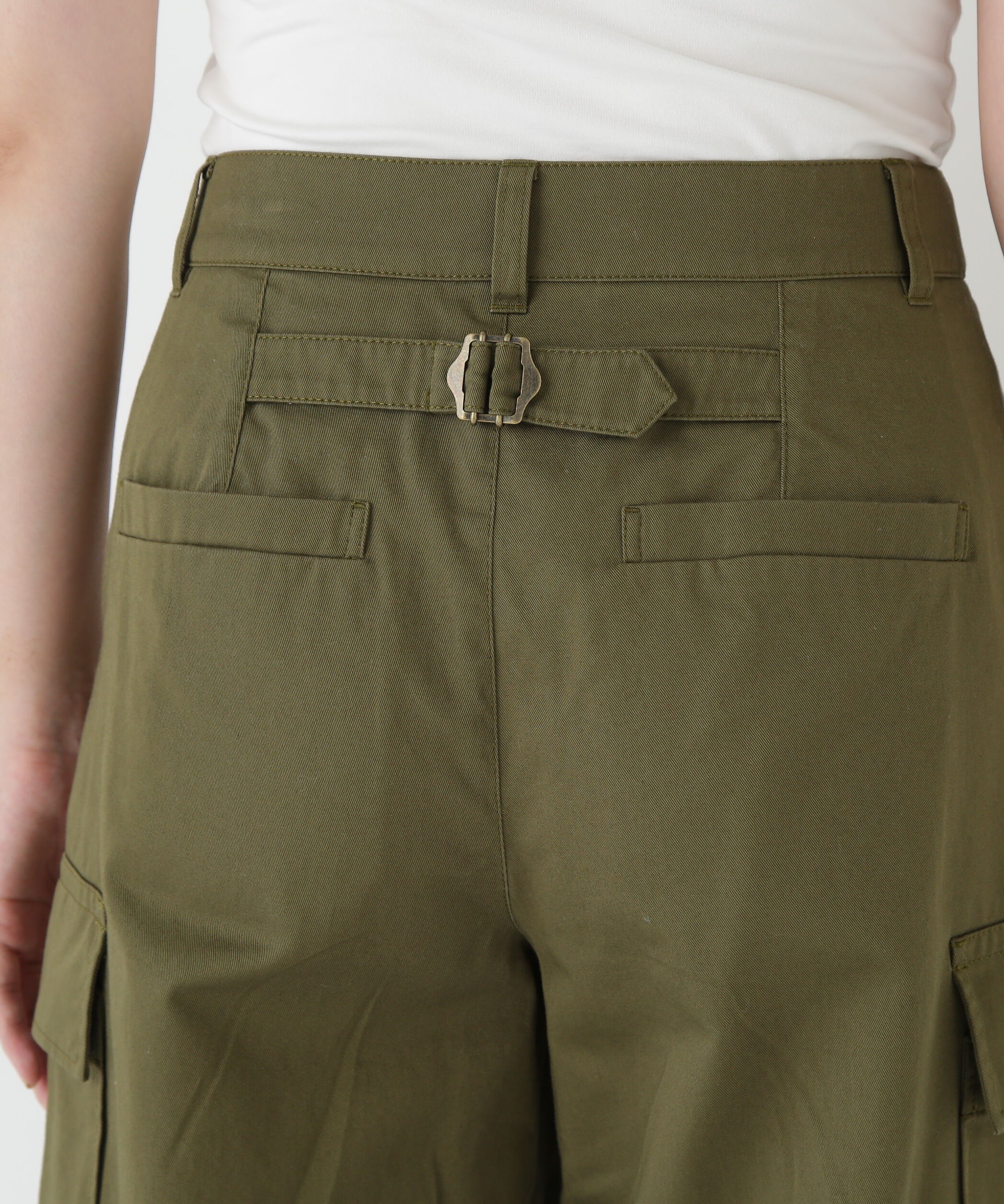  「◆オーガニックコットンチノクロスカーゴパンツ」|その他|