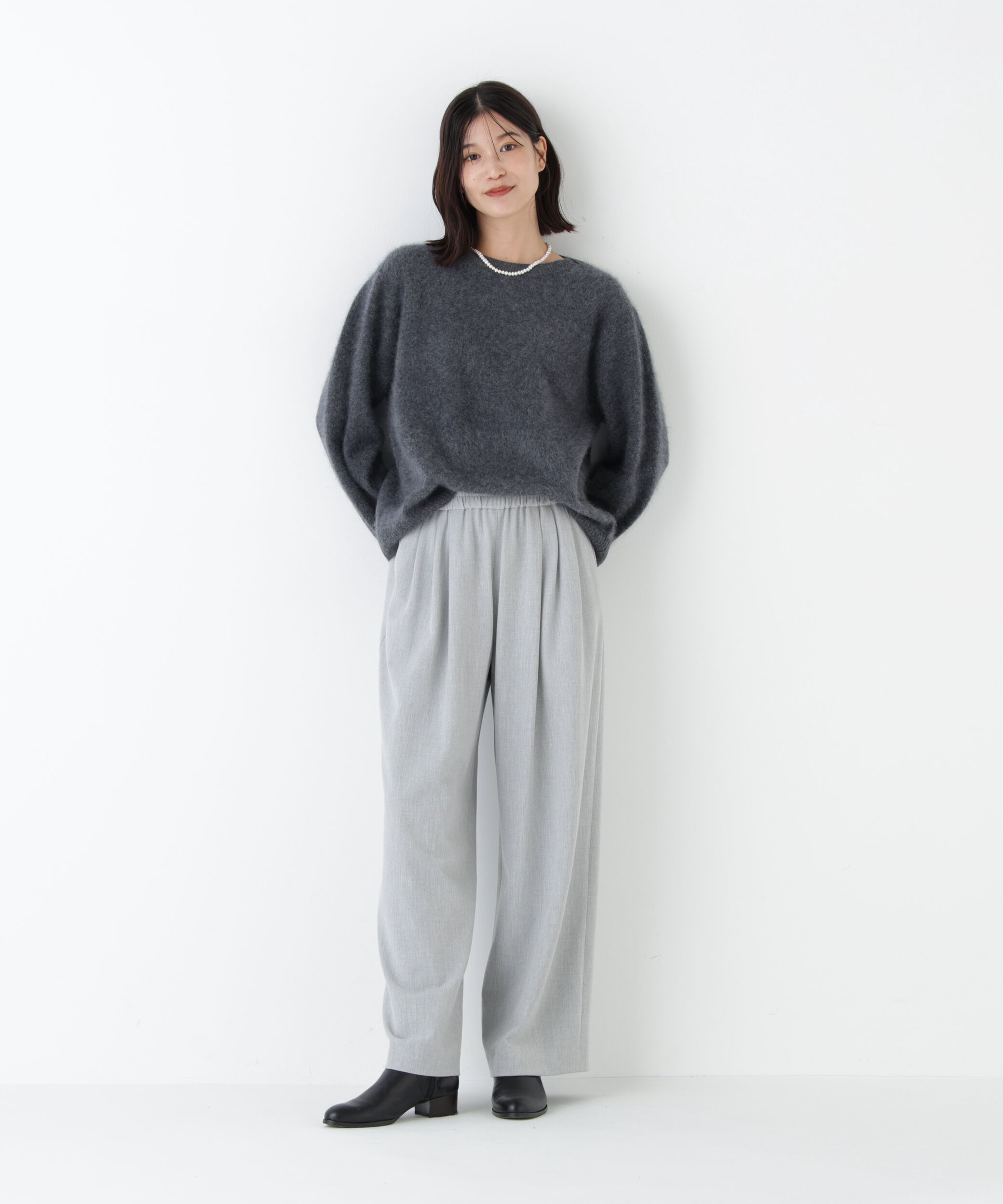  「◆ウールファーニットプルオーバー」|ニット・セーター|