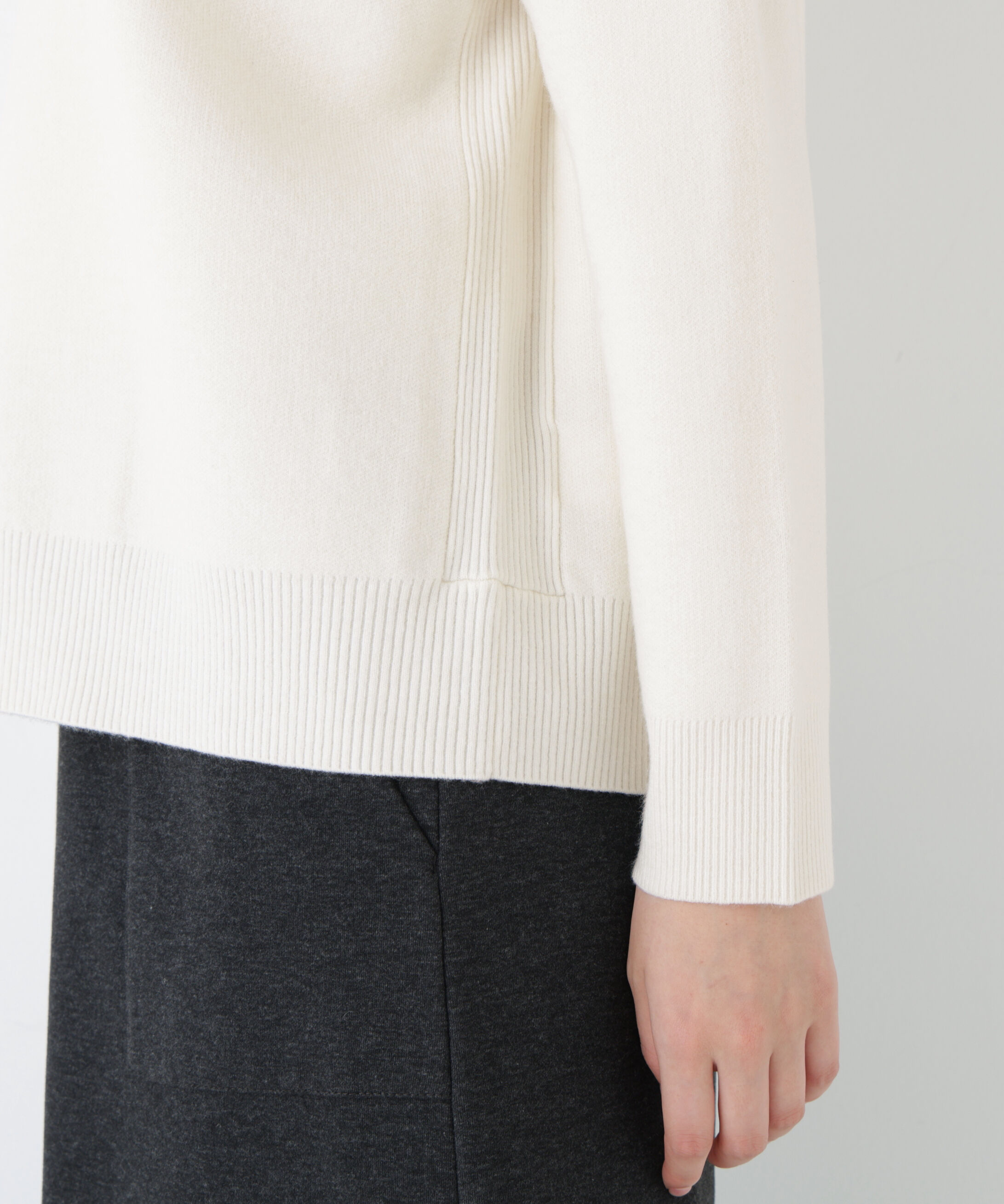  「◆レタードジャガードＶネックニット」|ニット・セーター|