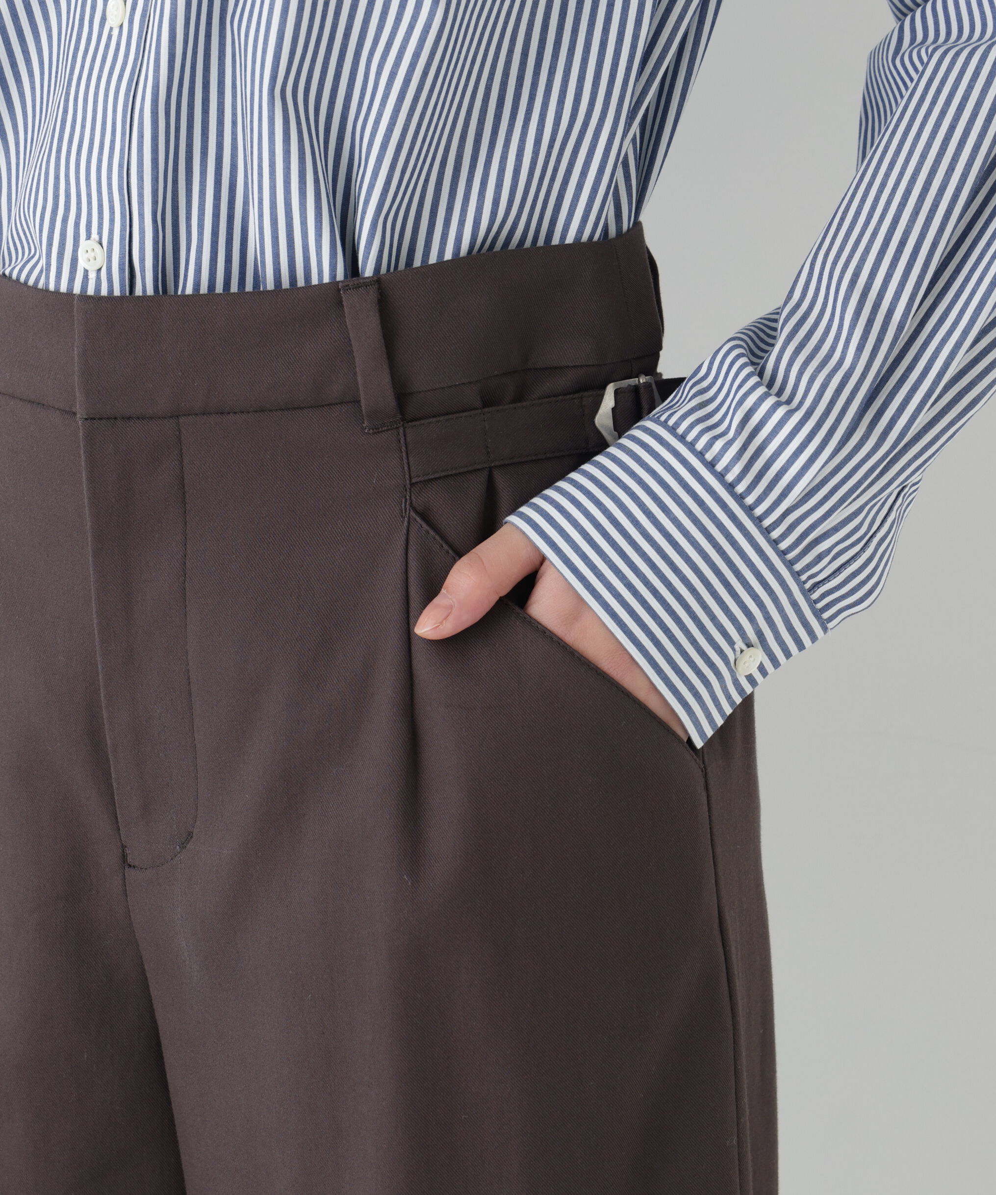  「◆《マルチサイズ/ウォッシャブル》ＯＧダブルクロスセミワイドパンツ」|その他|