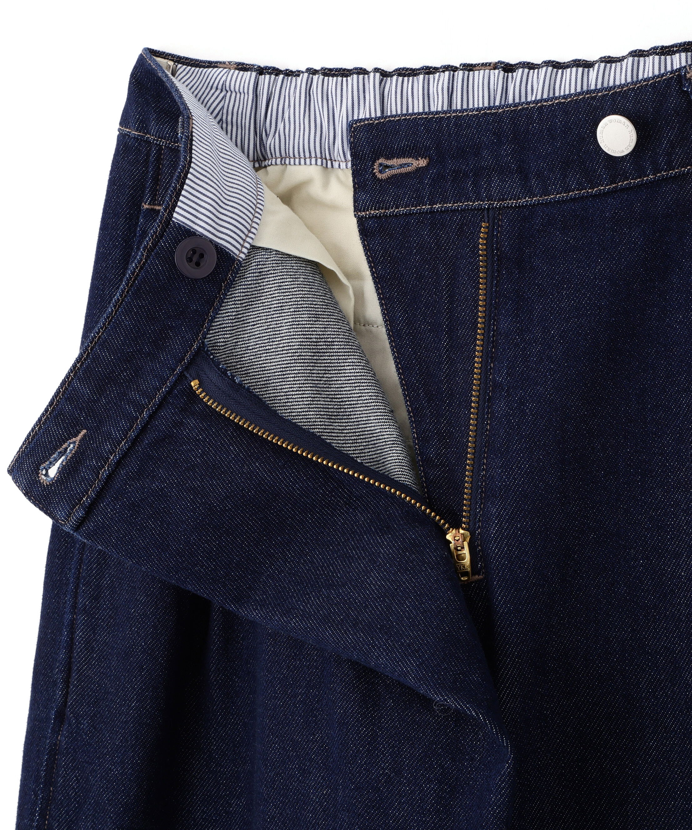  「◆《ウォッシャブル》ソフトデニムバレルパンツ」|その他|