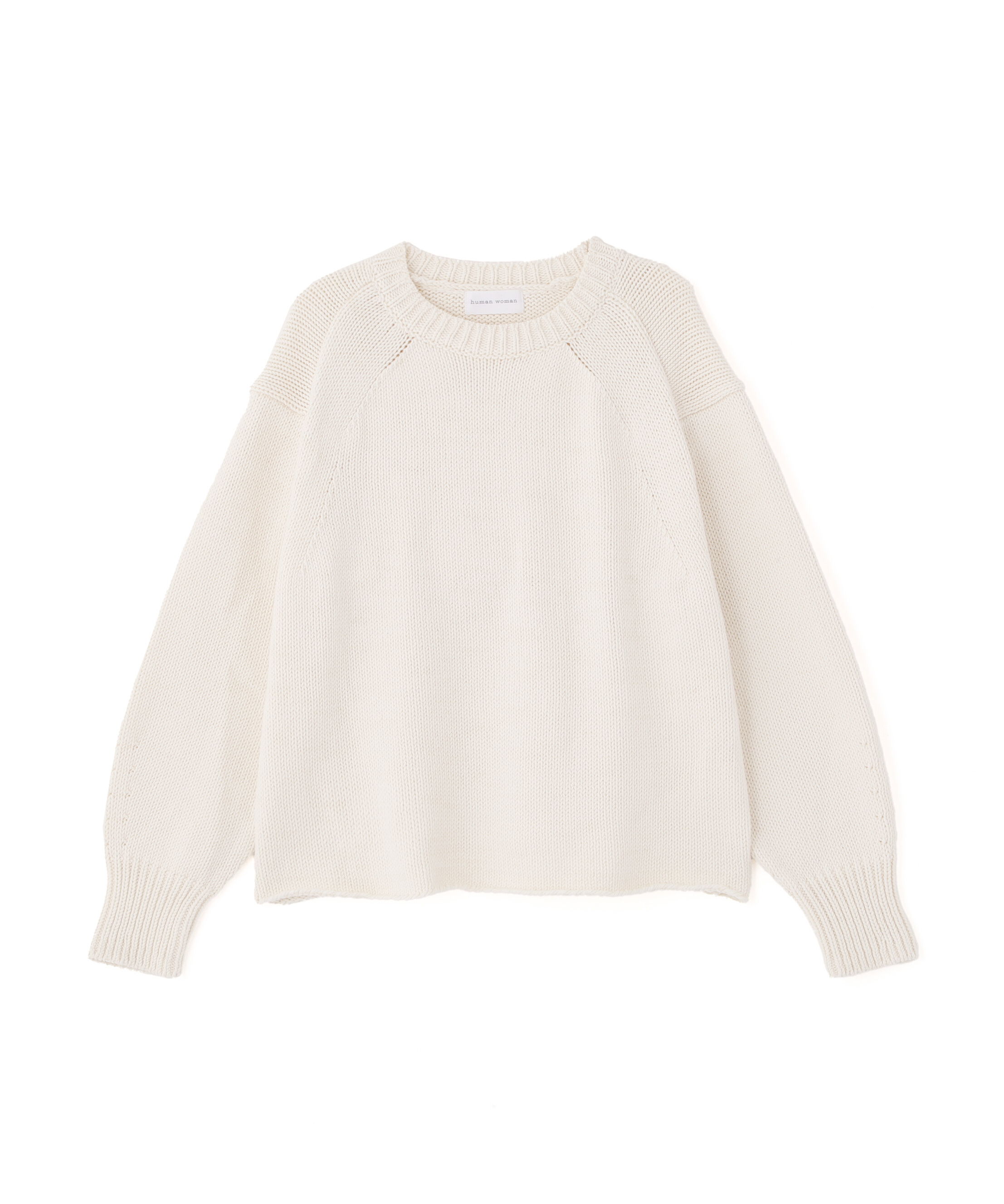  「◆《ウォッシャブル》コットンミックスローゲージニットプルオーバー」|ニット・セーター|