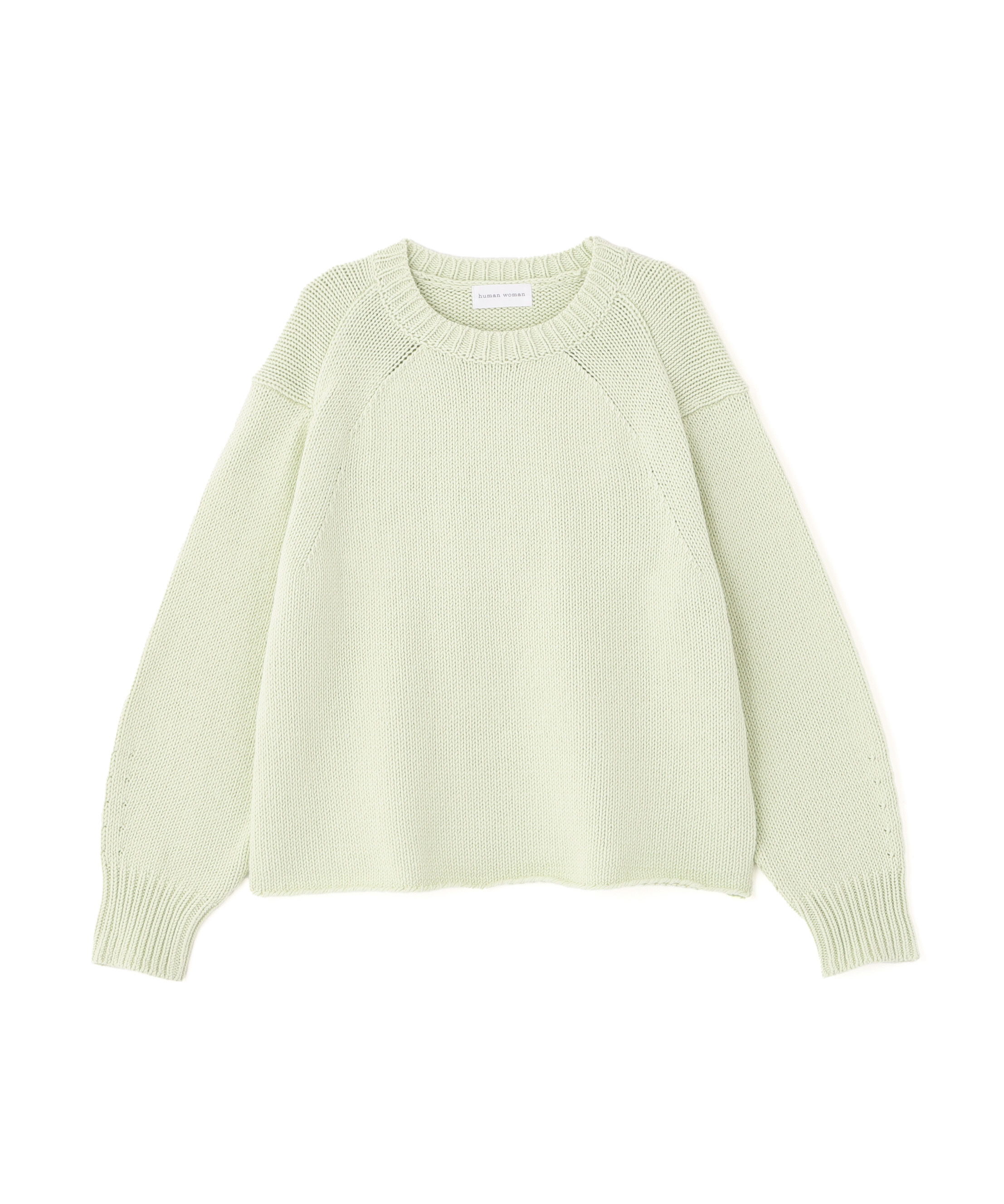  「◆《ウォッシャブル》コットンミックスローゲージニットプルオーバー」|ニット・セーター|