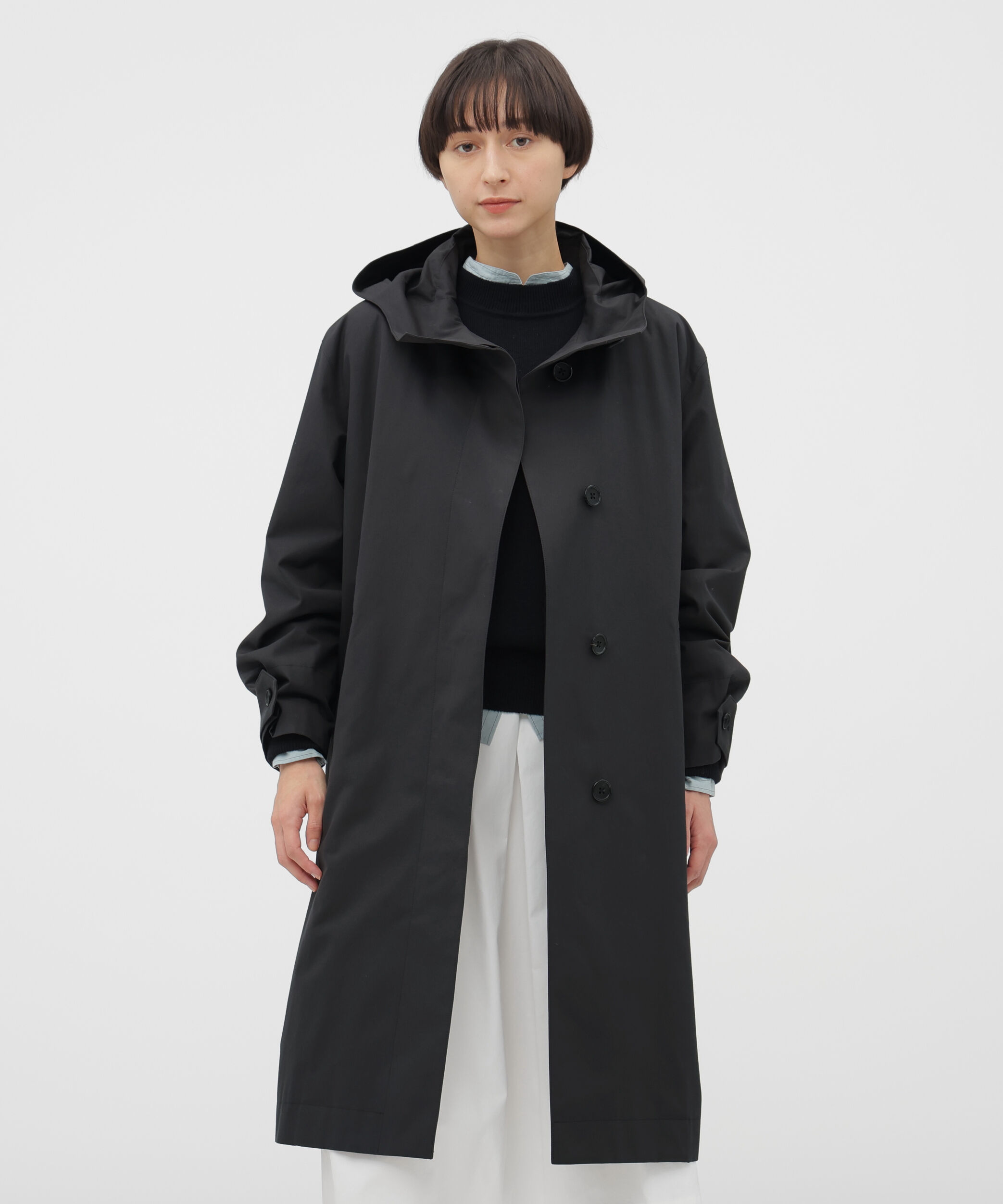  「DENSE COTTON POPLIN COAT」|その他|CHARCOAL3