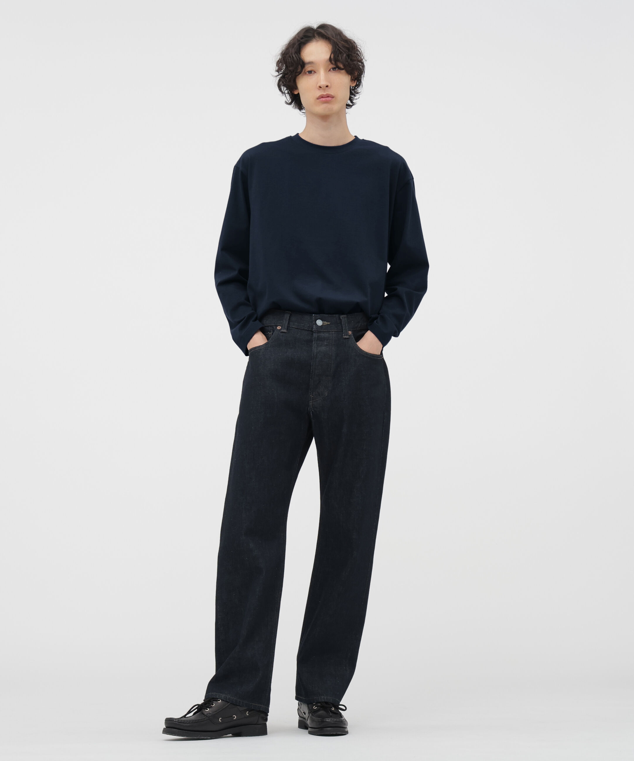 MARGARET HOWELL「PLAIN COTTON JERSEY TOP」|Tシャツ・カットソー|