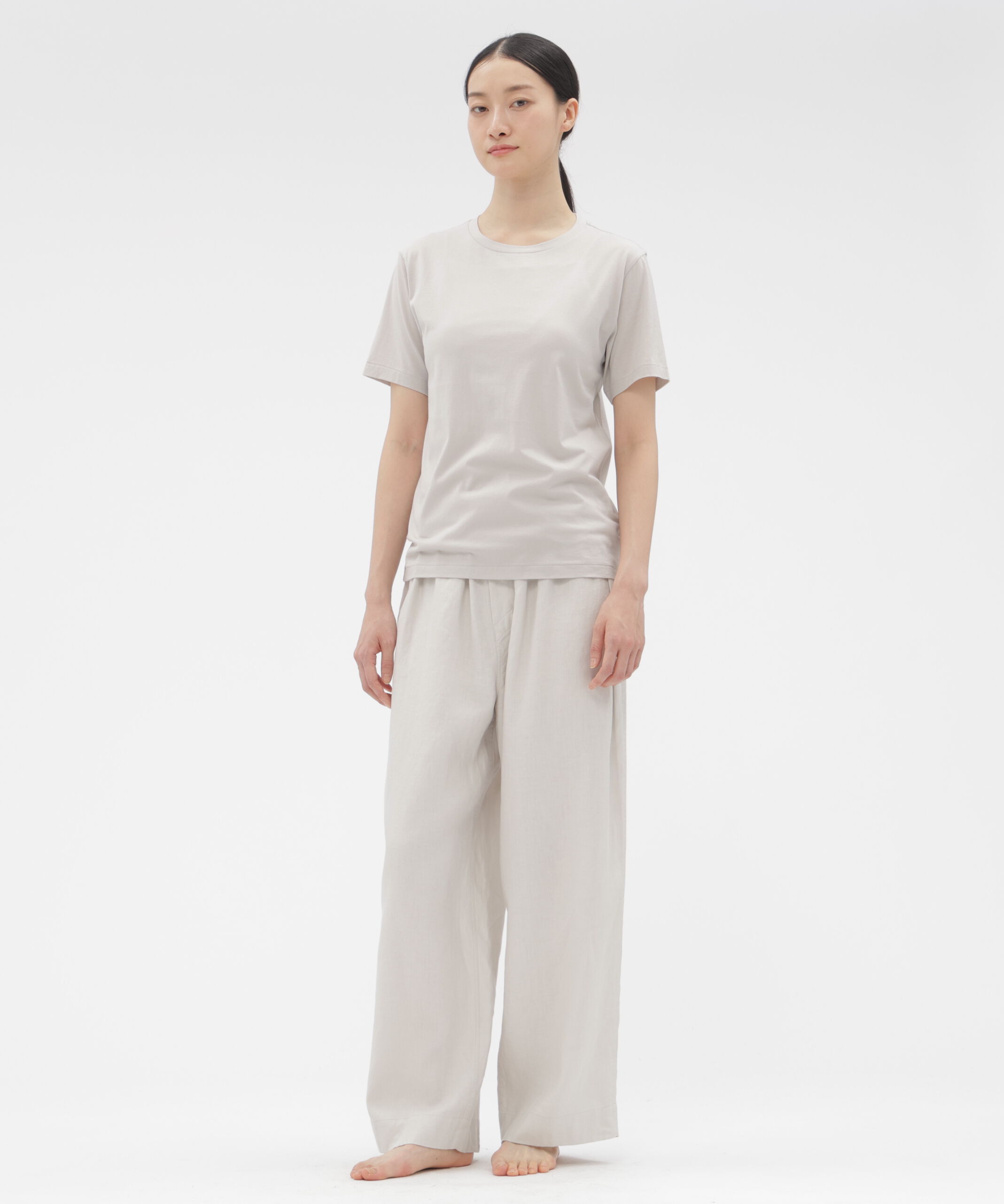 MARGARET HOWELL HOUSEHOLDGOODS「SUPERFINE COTTON JERSEY TOP」|Tシャツ・カットソー|