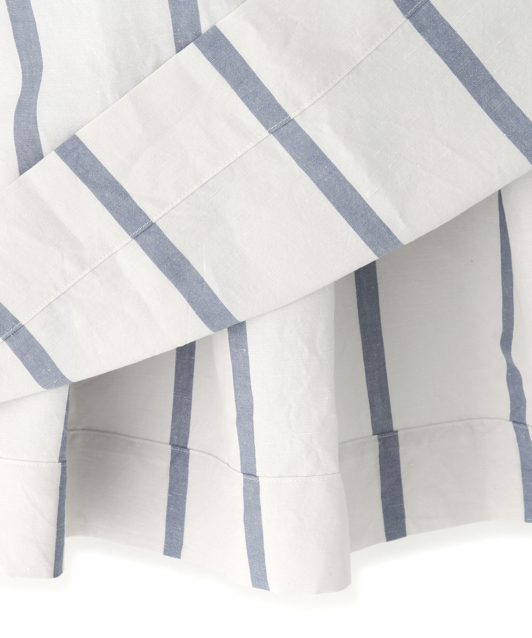  「BOLD STRIPE COTTON LINEN SKIRT」|スカート|