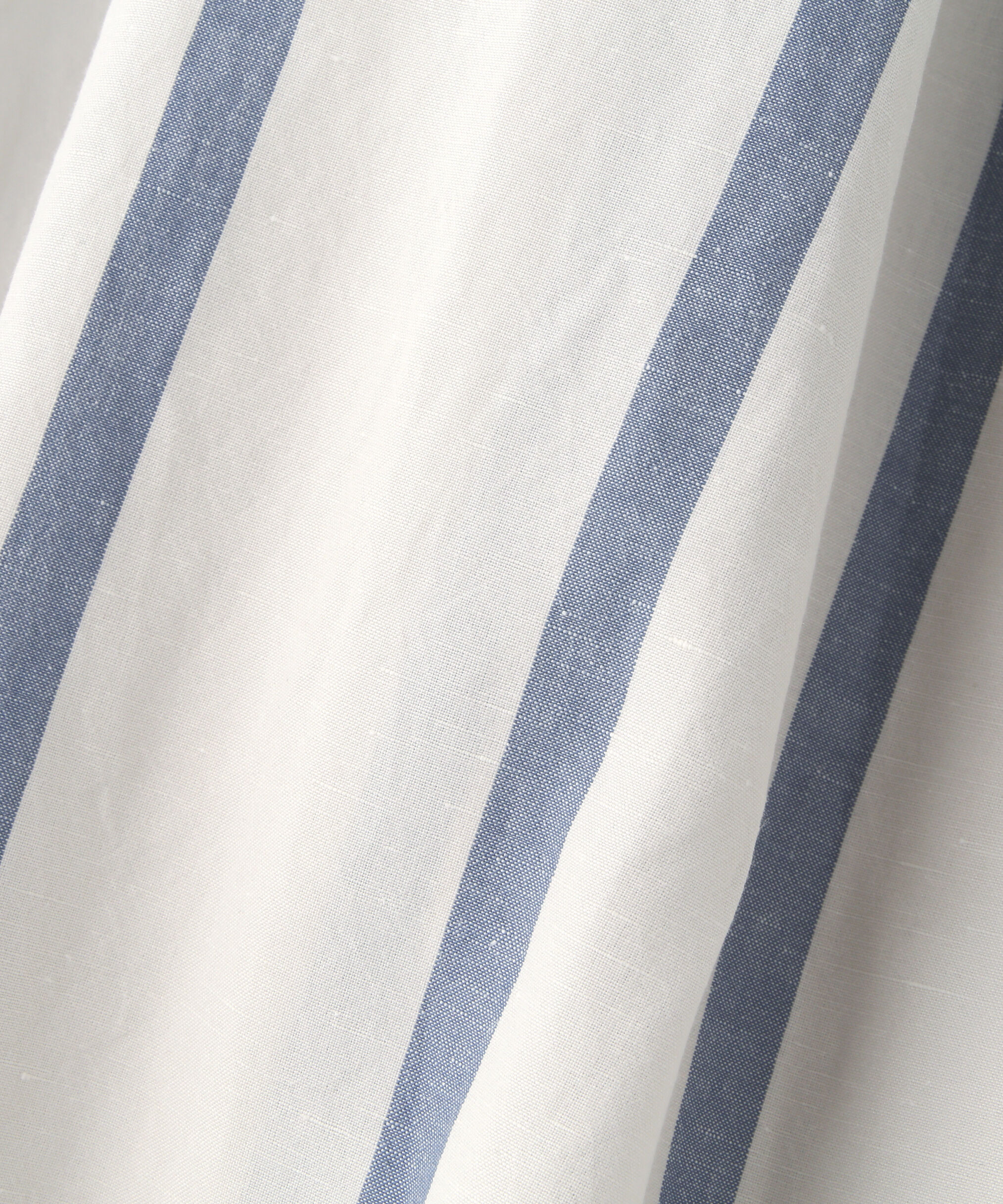  「BOLD STRIPE COTTON LINEN SKIRT」|スカート|