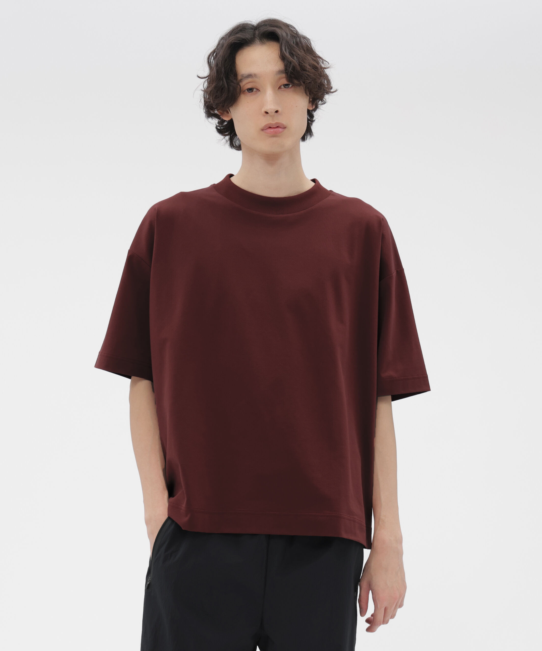 MARGARET HOWELL「HIGHDENCE PIQUE JERSEY TOP」|Tシャツ・カットソー|
