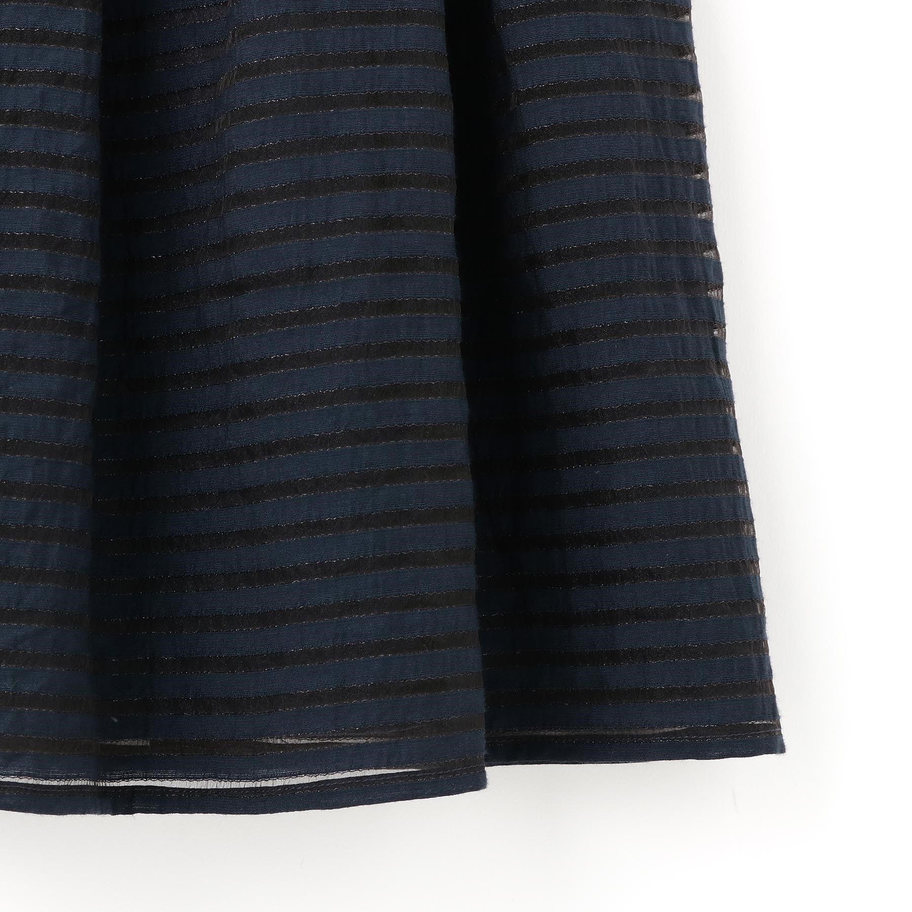 SHOO･LA･RUE「【110-130cm/3点セット/セレモニー/入卒】シアーボーダーワンピース」|その他|