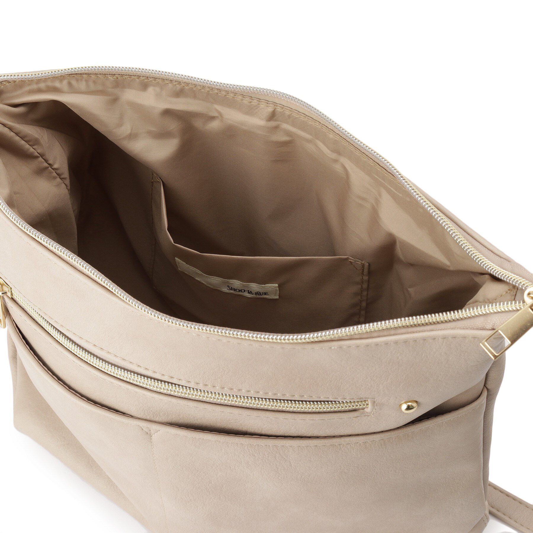 SHOO･LA･RUE「【デイリー使いに】フロント2ポケット ショルダーバッグ」|ショルダー・メッセンジャー|