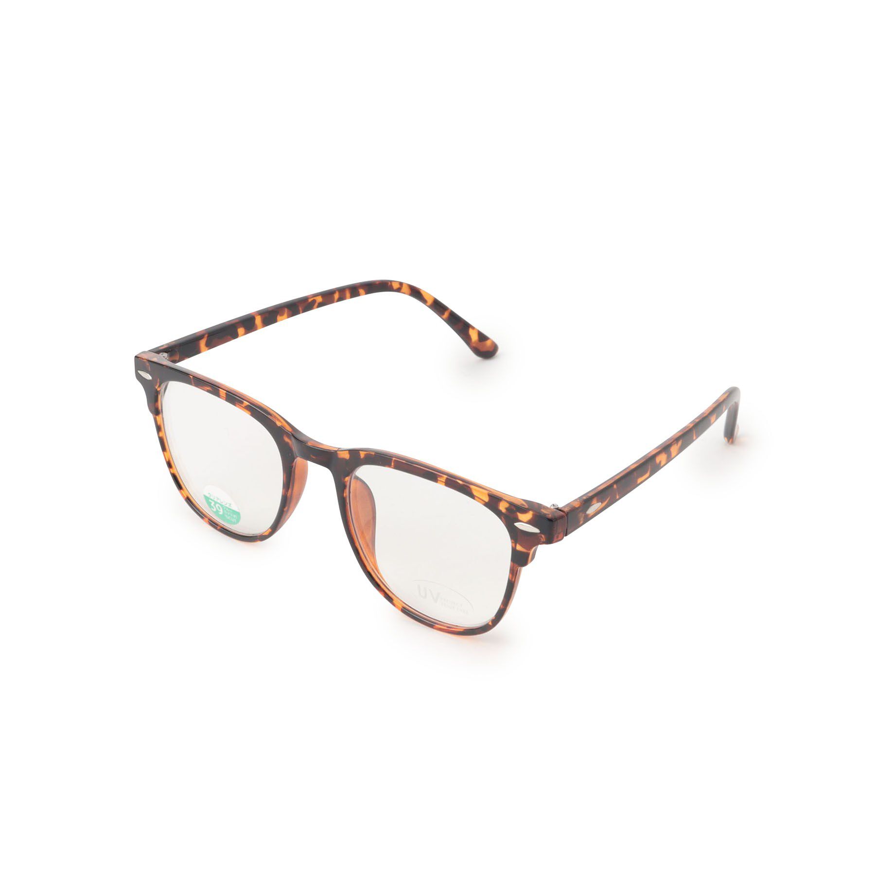 SHOO･LA･RUE「【ブルーライトカット】ウェリントン」|メガネ|モカブラウン(442