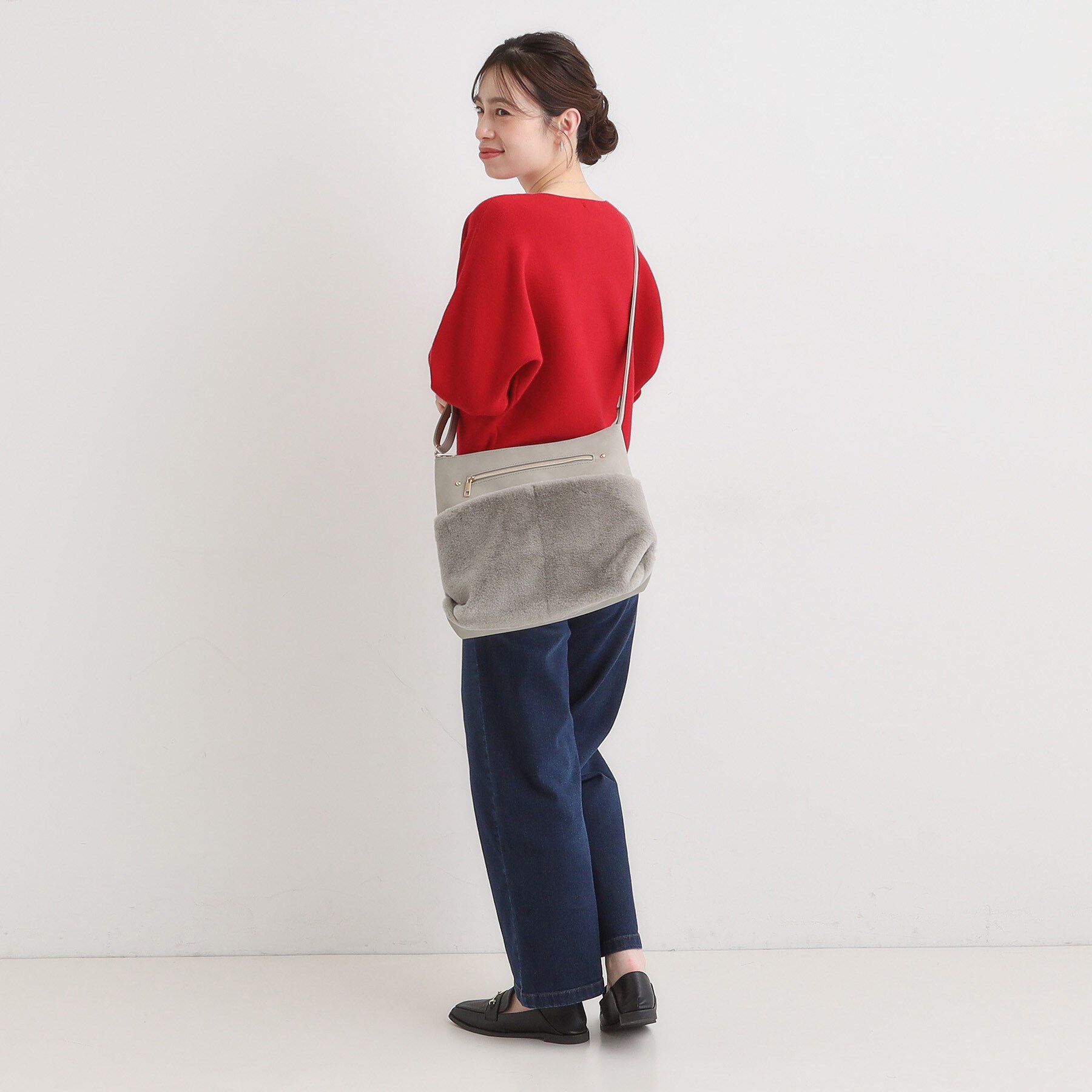 SHOO･LA･RUE「ポケットフェイクファーショルダーバッグ」|ショルダー・メッセンジャー|