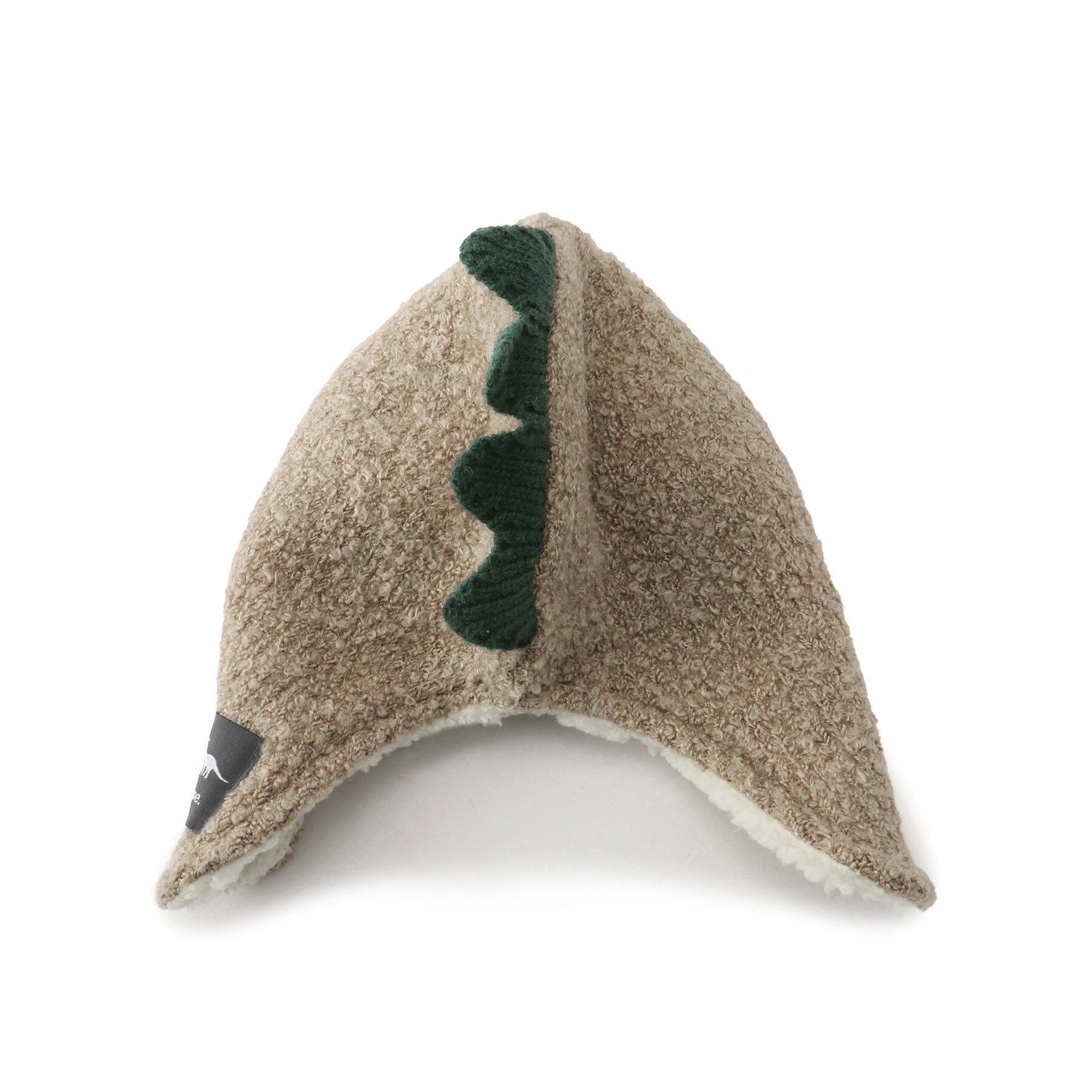 SHOO･LA･RUE「恐竜なりきり耳あて付きニット帽子」|ニット帽|