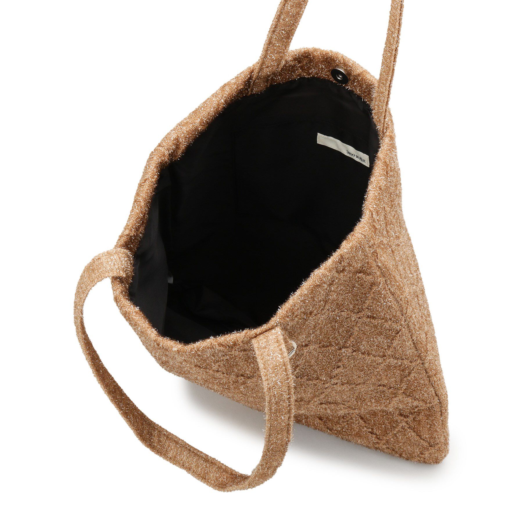 SHOO･LA･RUE「ラメ格子柄スクエアトートバッグ」|トートバッグ|