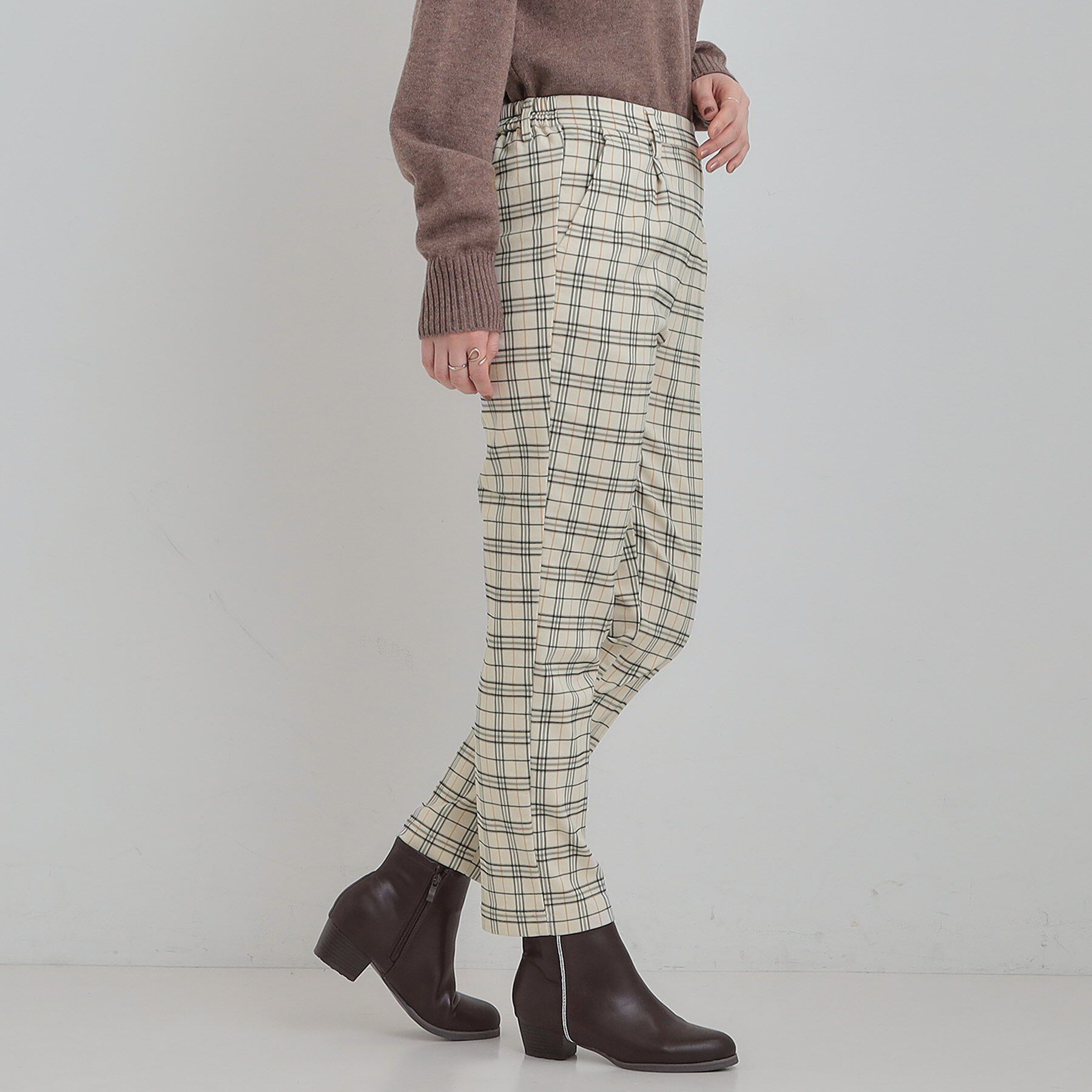 SHOO･LA･RUE「【洗濯機可/S-LL】すっきり上品に テーパードパンツ」|その他|