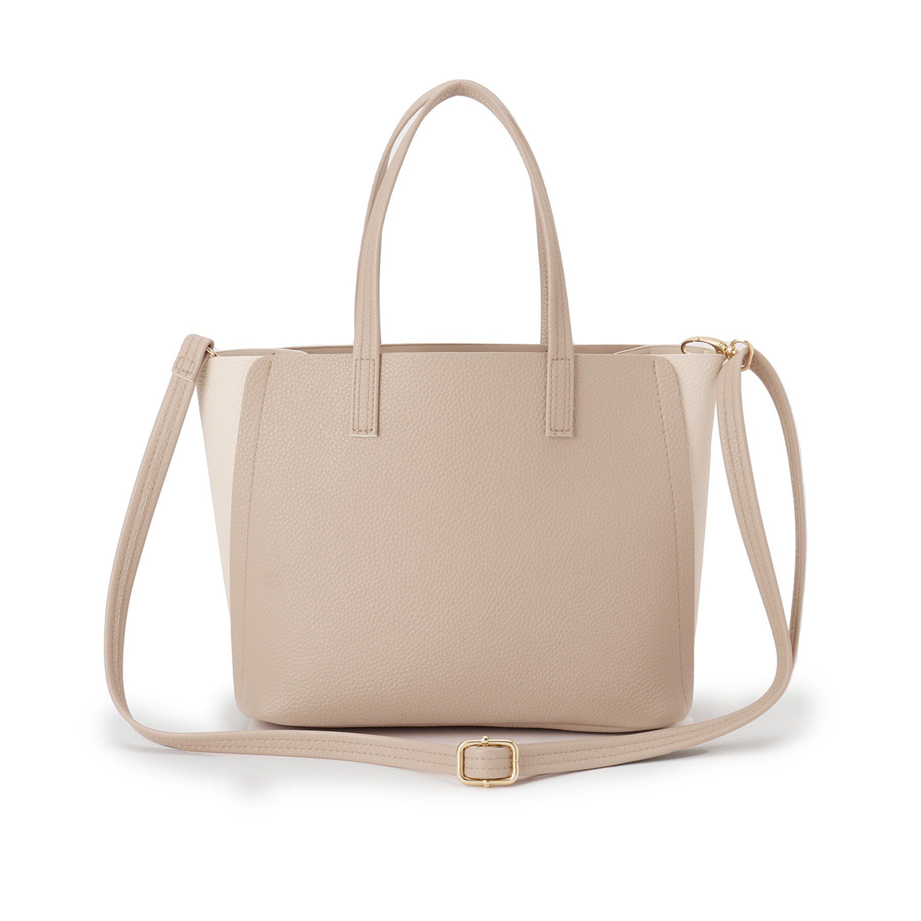 SHOO･LA･RUE「【軽量/2WAY】コーデのアクセントになる　配色トートバッグ」|トートバッグ|