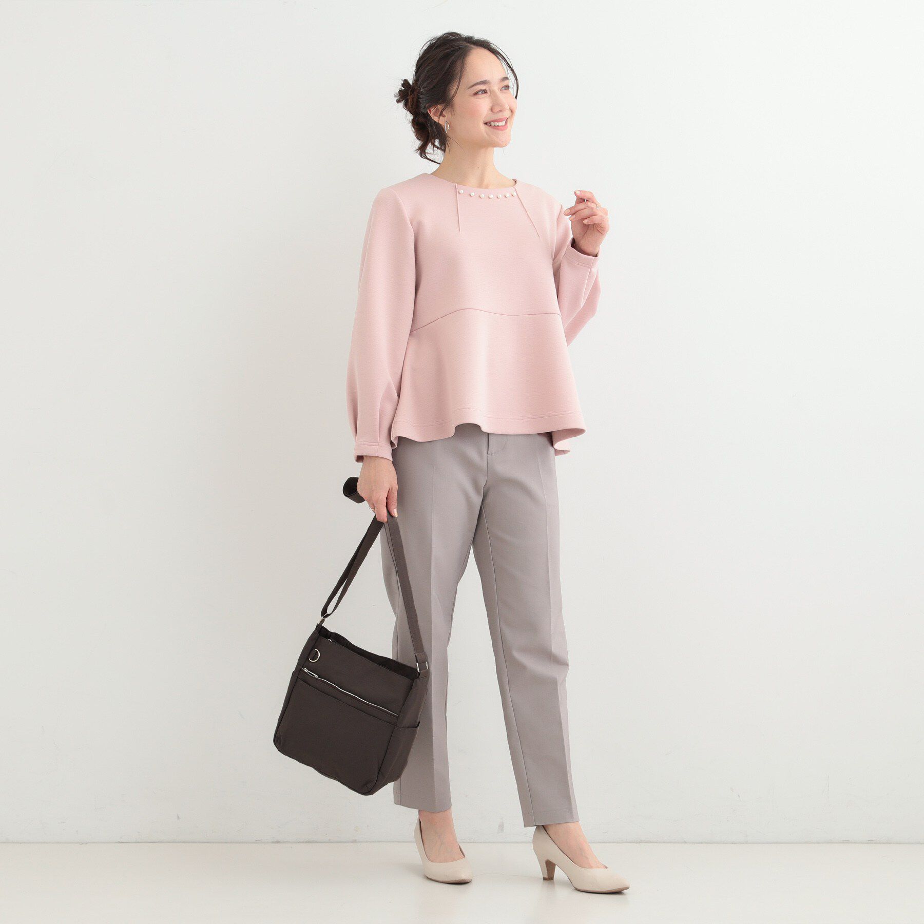 SHOO･LA･RUE「【撥水/軽量】驚きの収納力 10ポケットショルダーバッグ」|ショルダー・メッセンジャー|