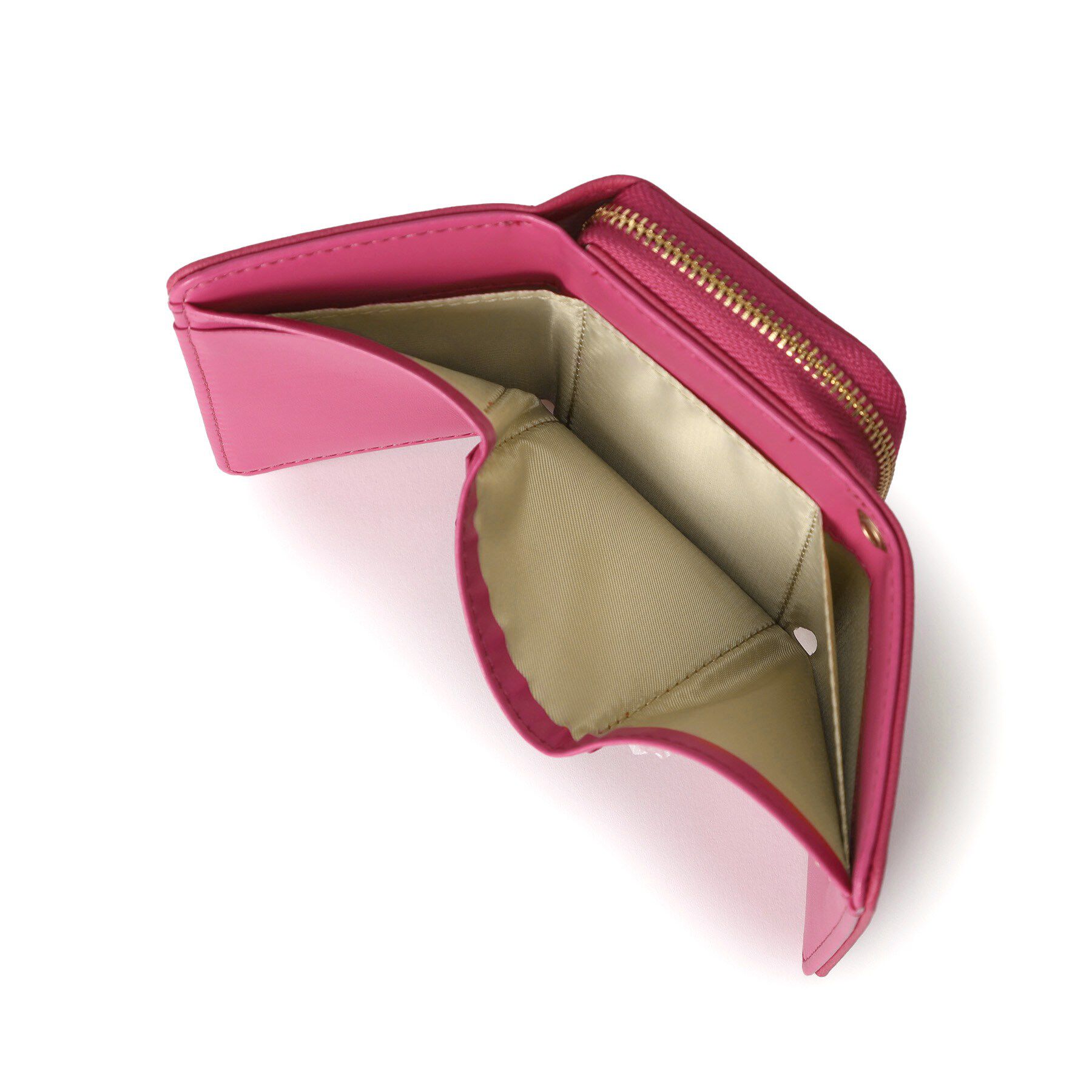 SHOO･LA･RUE「【選べる10色/推し活にも/コンパクト】三つ折りミニ財布」|財布|