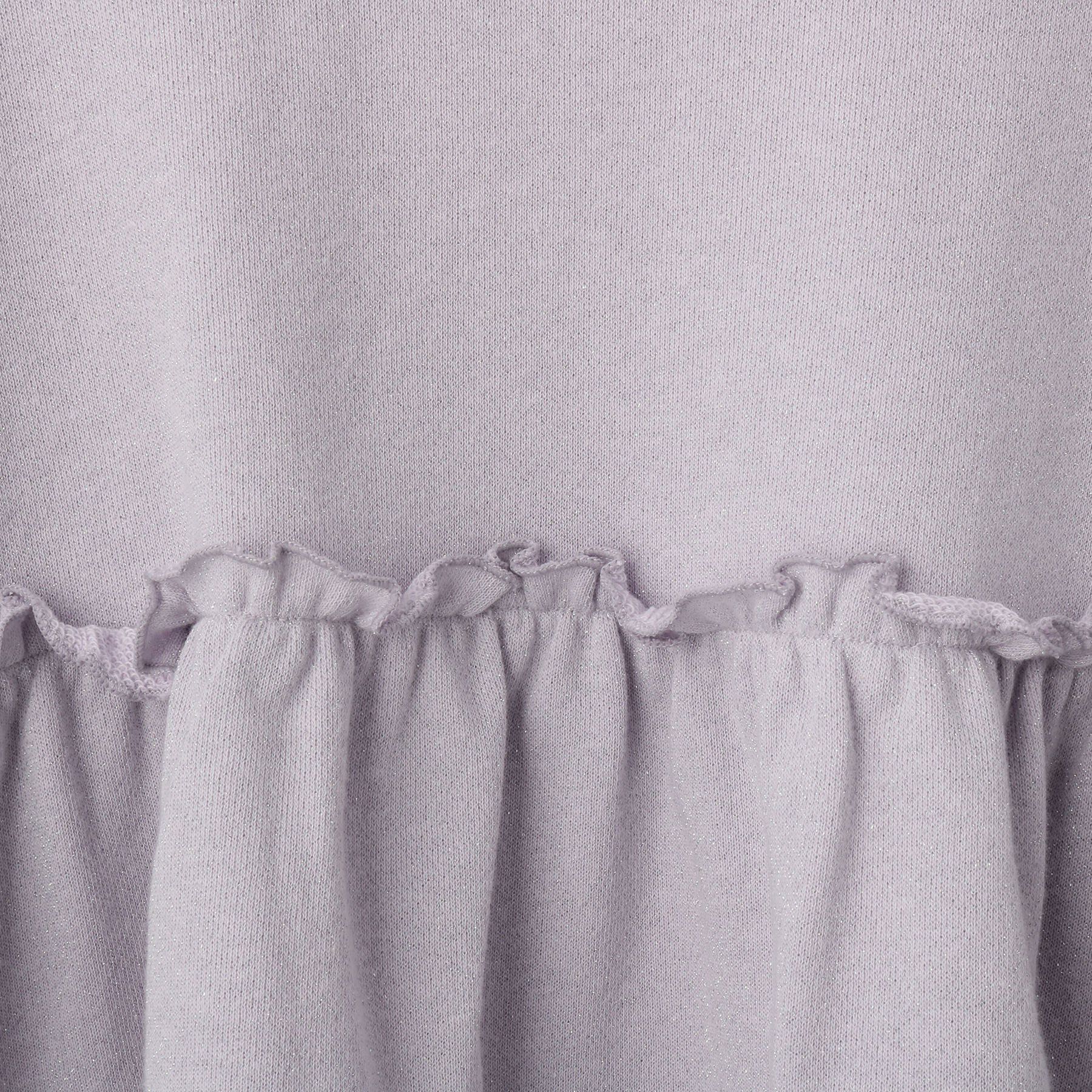 SHOO･LA･RUE「【100-150cm】ラメ裏毛ペプラムトップス」|Tシャツ・カットソー|