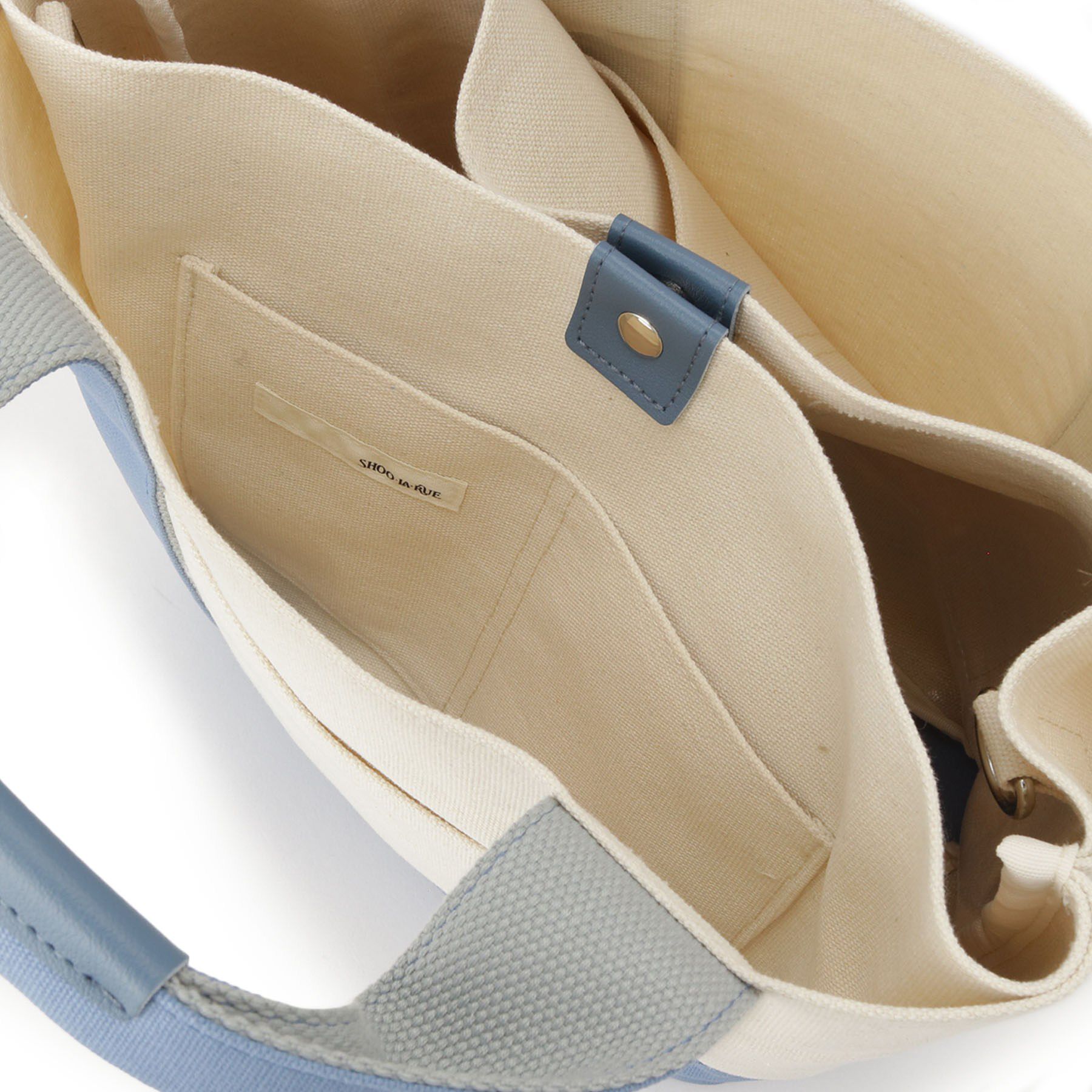 SHOO･LA･RUE「配色キャンバストートバッグ」|トートバッグ|