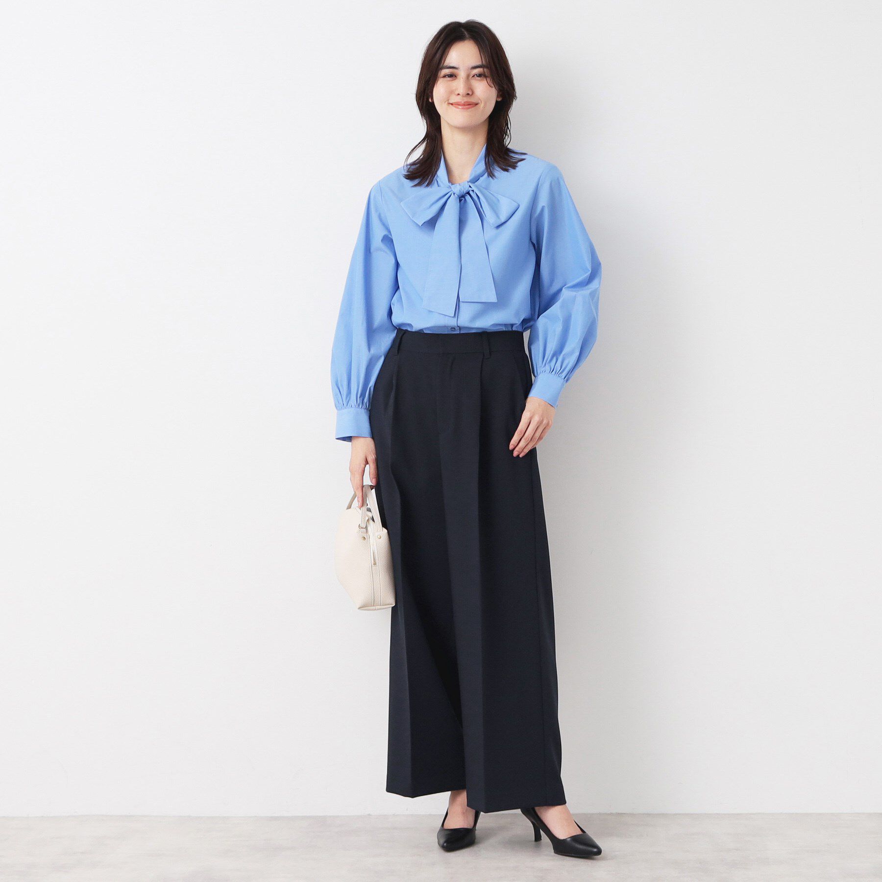 Dessin「【入卒/セレモニー/セットアップ可能/洗える】ワンタックワイドパンツ」|その他|