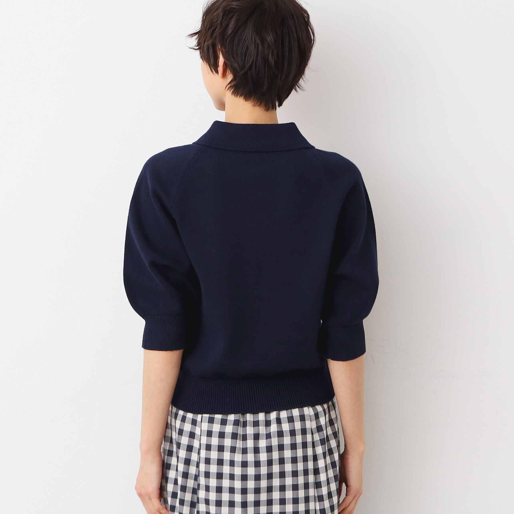 Dessin「【洗える】バルーンスリーブスキッパーニット」|ニット・セーター|