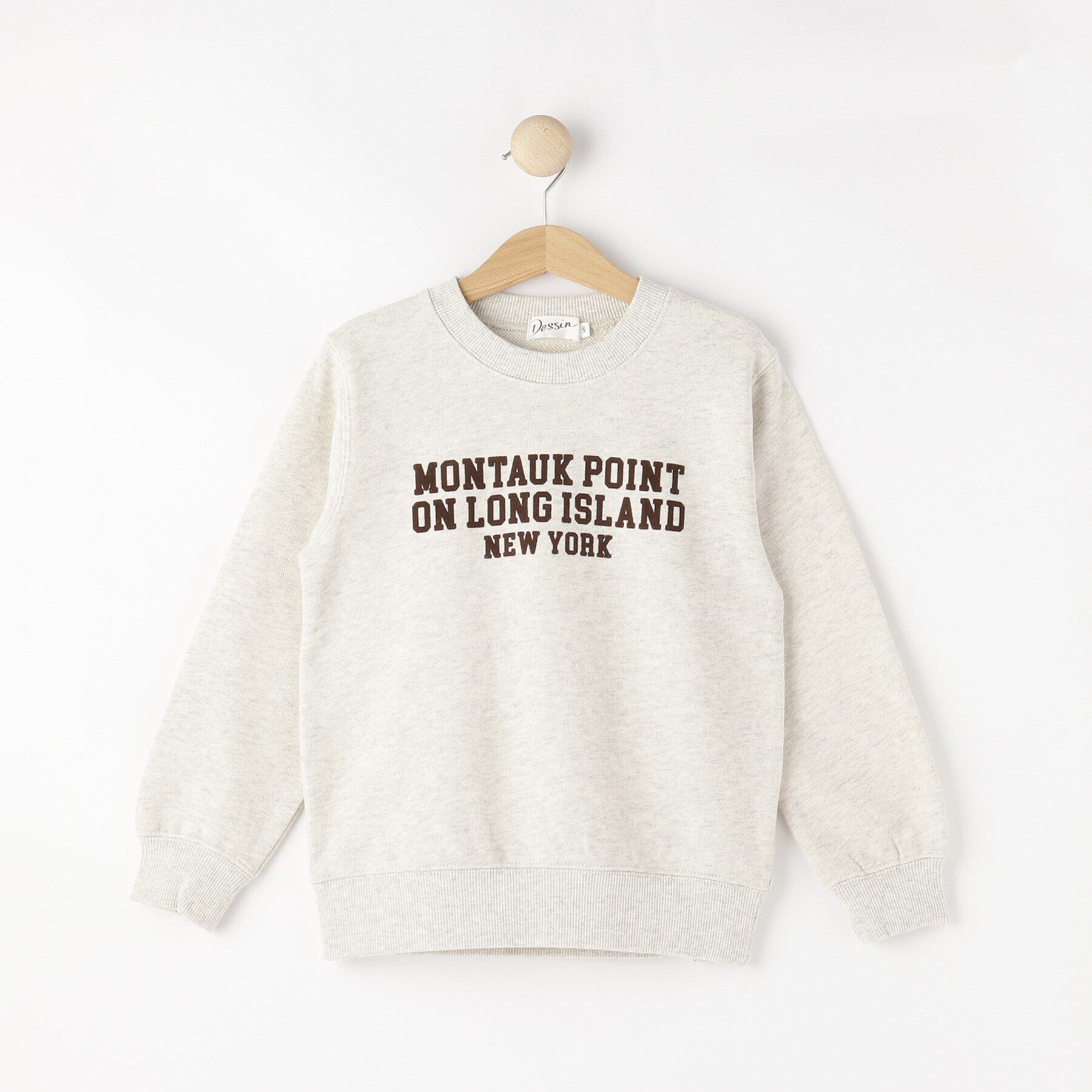 Dessin「【リンクコーデ・洗える】ロゴスウェット」|その他|グレージュ(050)