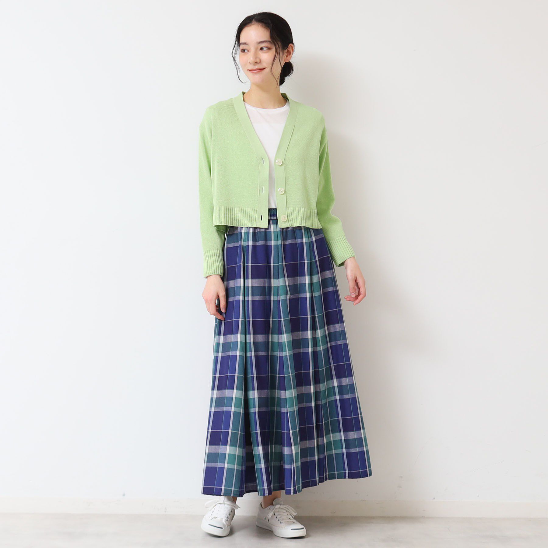 Dessin「【洗える】ミドルゲージショートカーディガン （S～L）」|カーディガン|