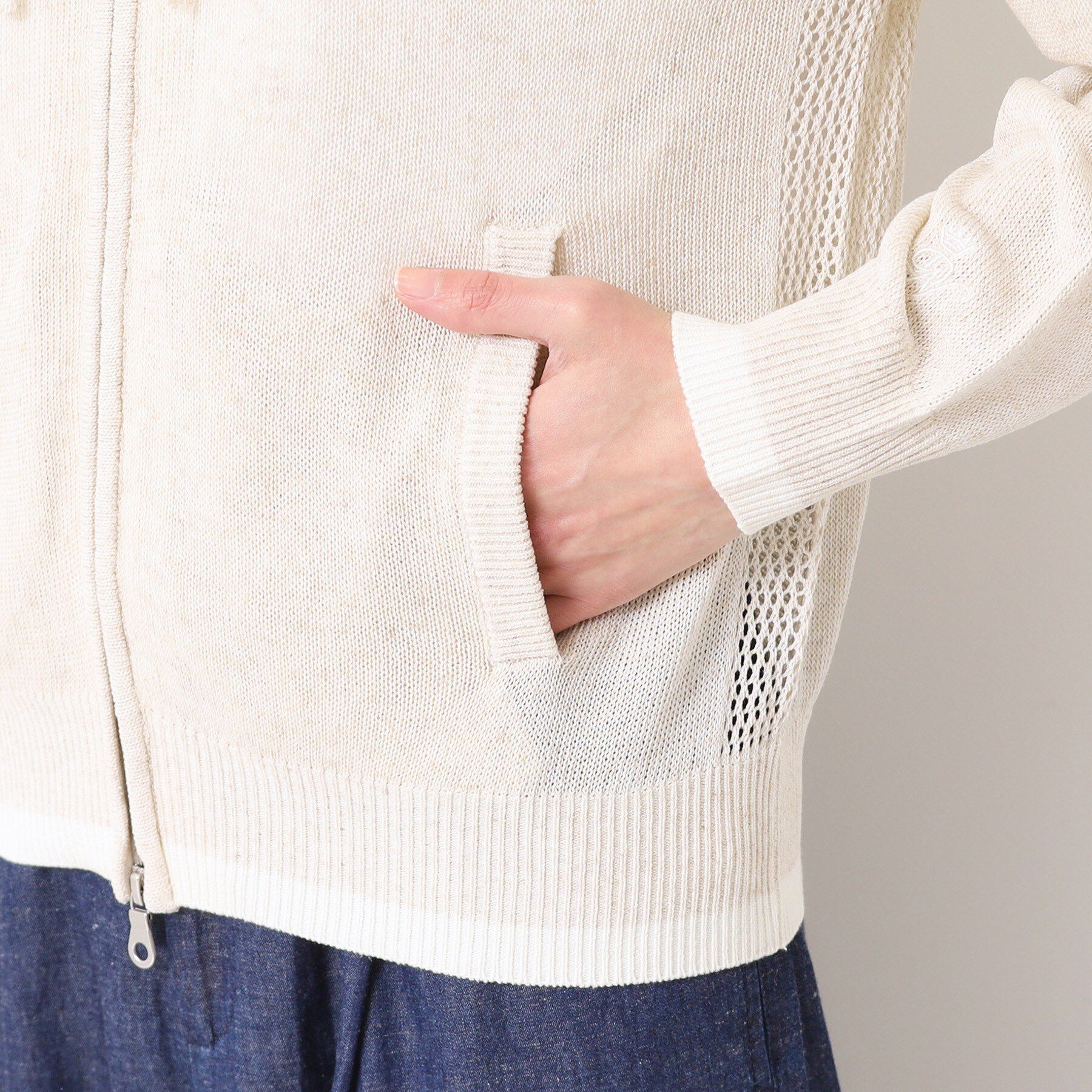 Dessin「【洗える】フーデッドカーディガン（S～L）」|カーディガン|