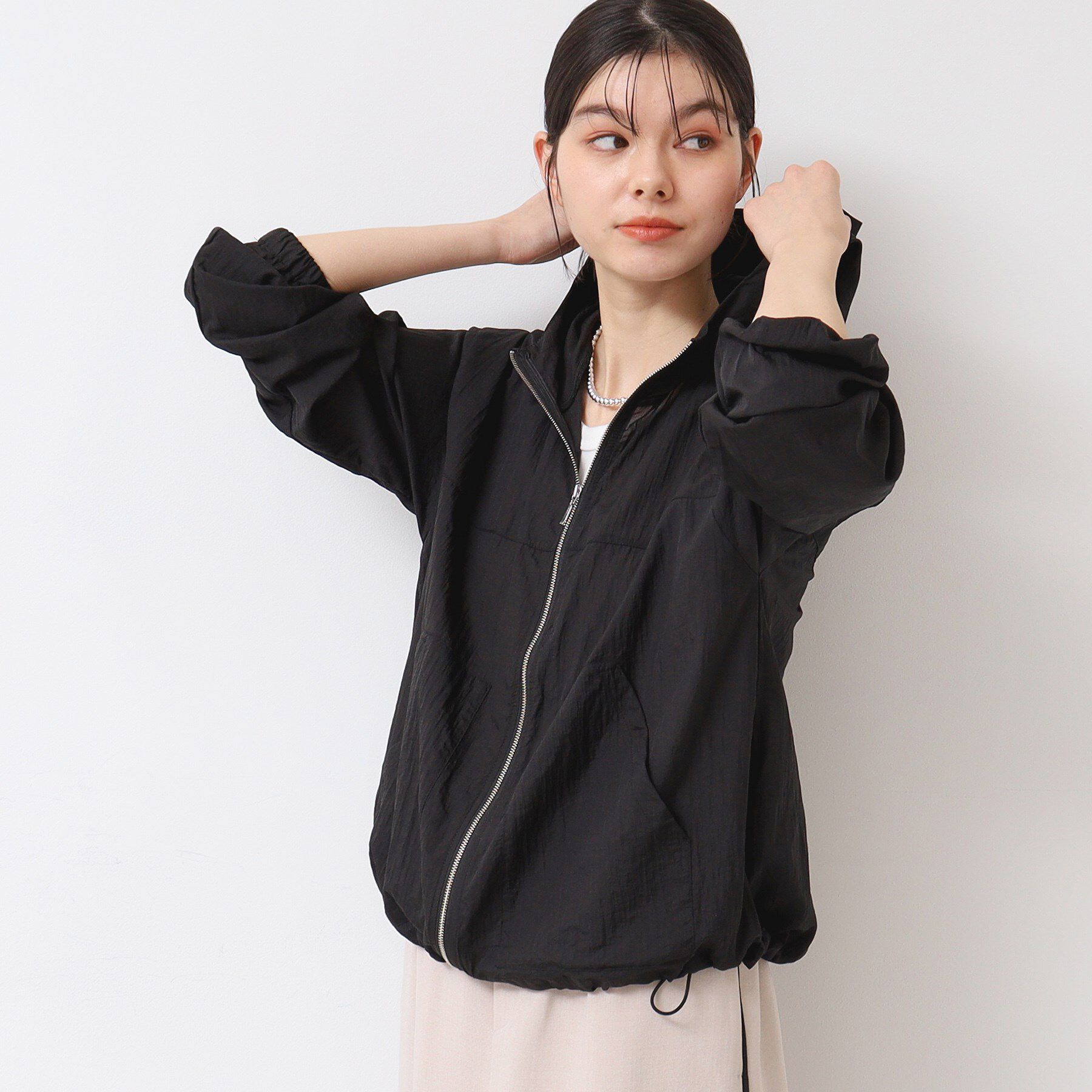 Dessin「【洗える】フーデットシアーブルゾン（S～L）」|ブルゾン・スタジャン|