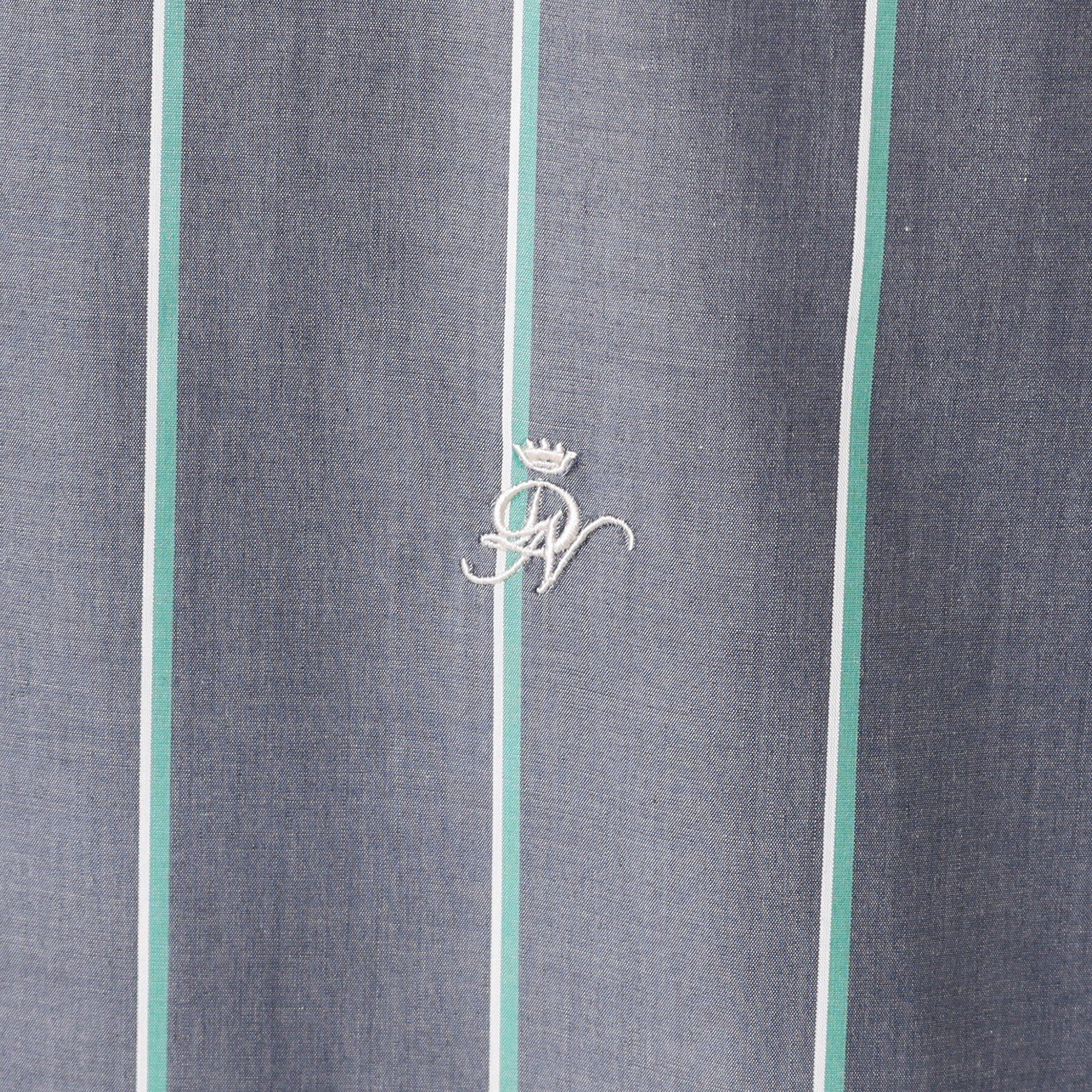 Dessin「【洗える】オリジナルストライプ柄シャツワンピース（S～L）」|ワンピース|