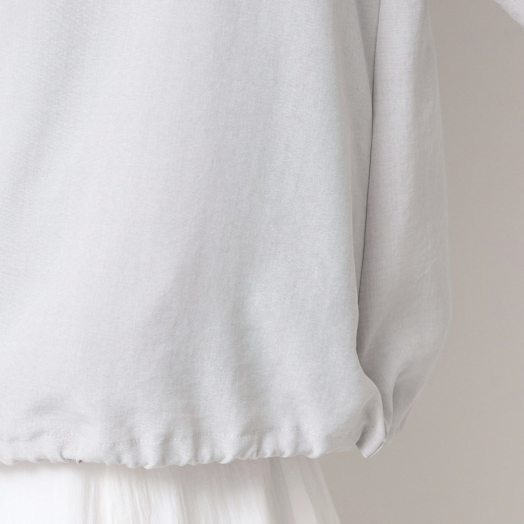 Dessin「【洗える】ドローコード付きバルーン袖ブルゾン」|ブルゾン・スタジャン|