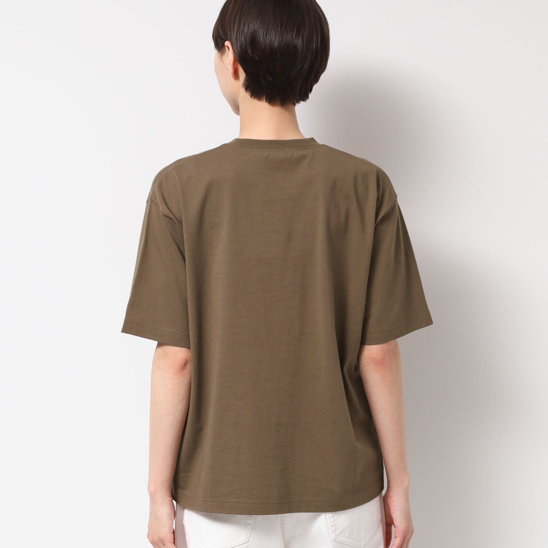 Dessin「【洗える】オーガニックコットンロゴTシャツ」|Tシャツ・カットソー|