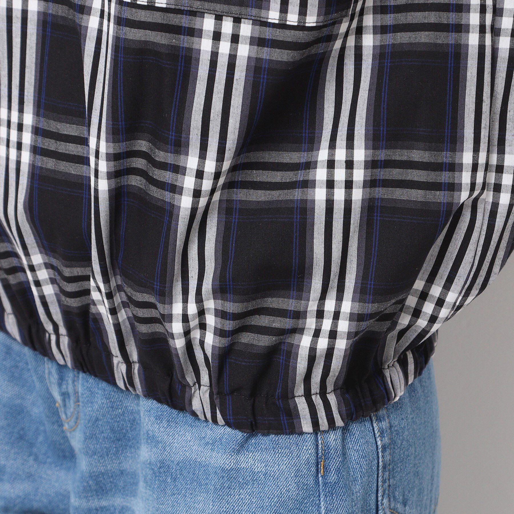 Dessin「【洗える】ハーフジップフーディーシャツ」|シャツ・ブラウス|