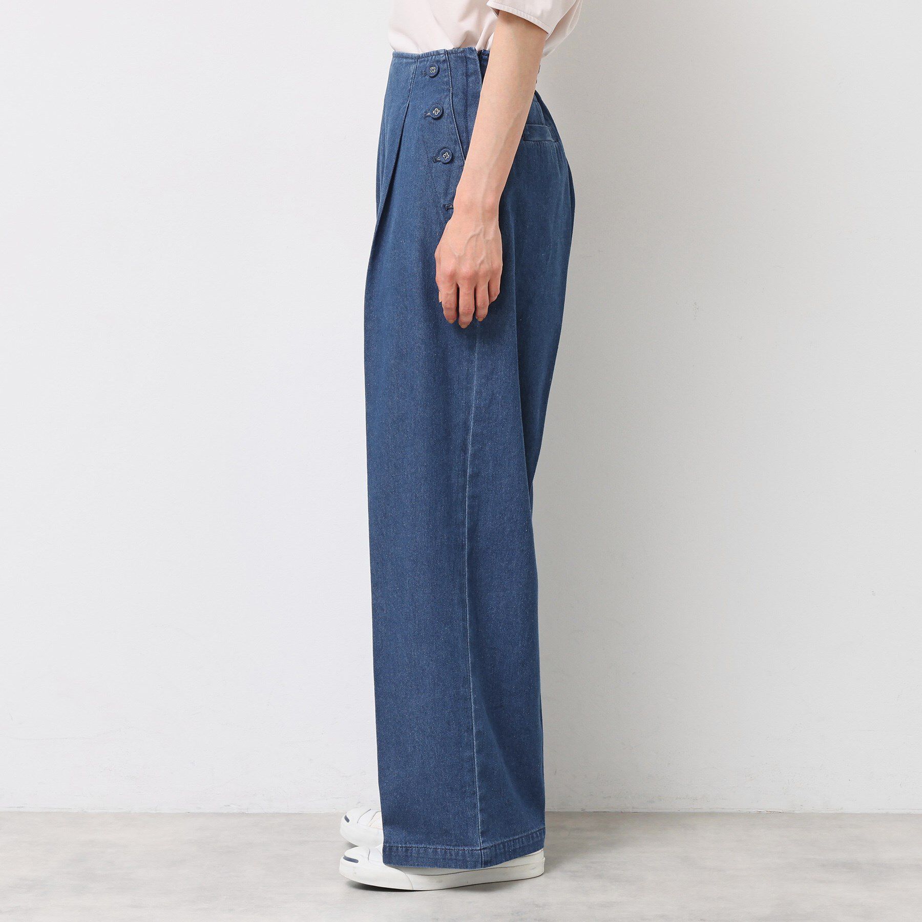 Dessin「【洗える】デニムワイドマリンパンツ」|その他|