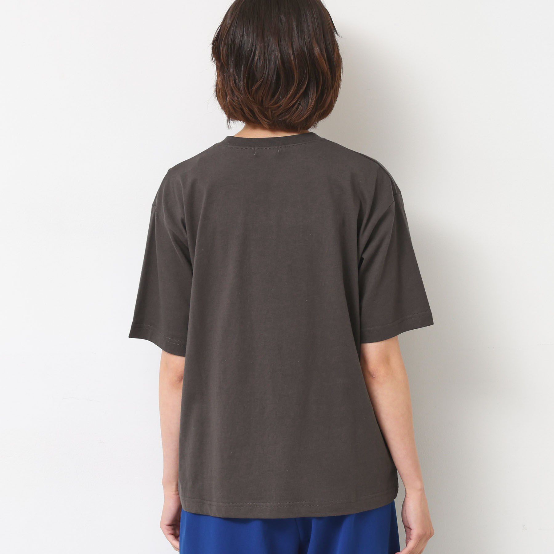 Dessin「【ユニセックス・洗える】オーガニックコットンロゴ入りTシャツ」|Tシャツ・カットソー|