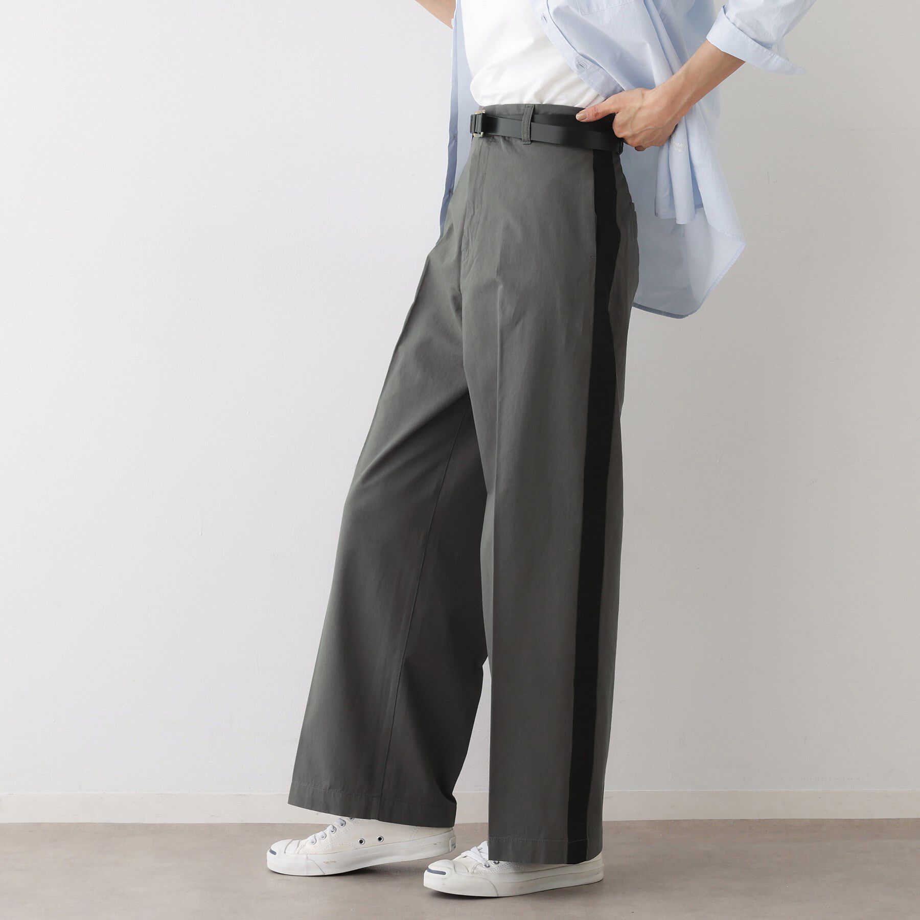 Dessin「【洗える】サイドラインコットンパンツ」|その他|