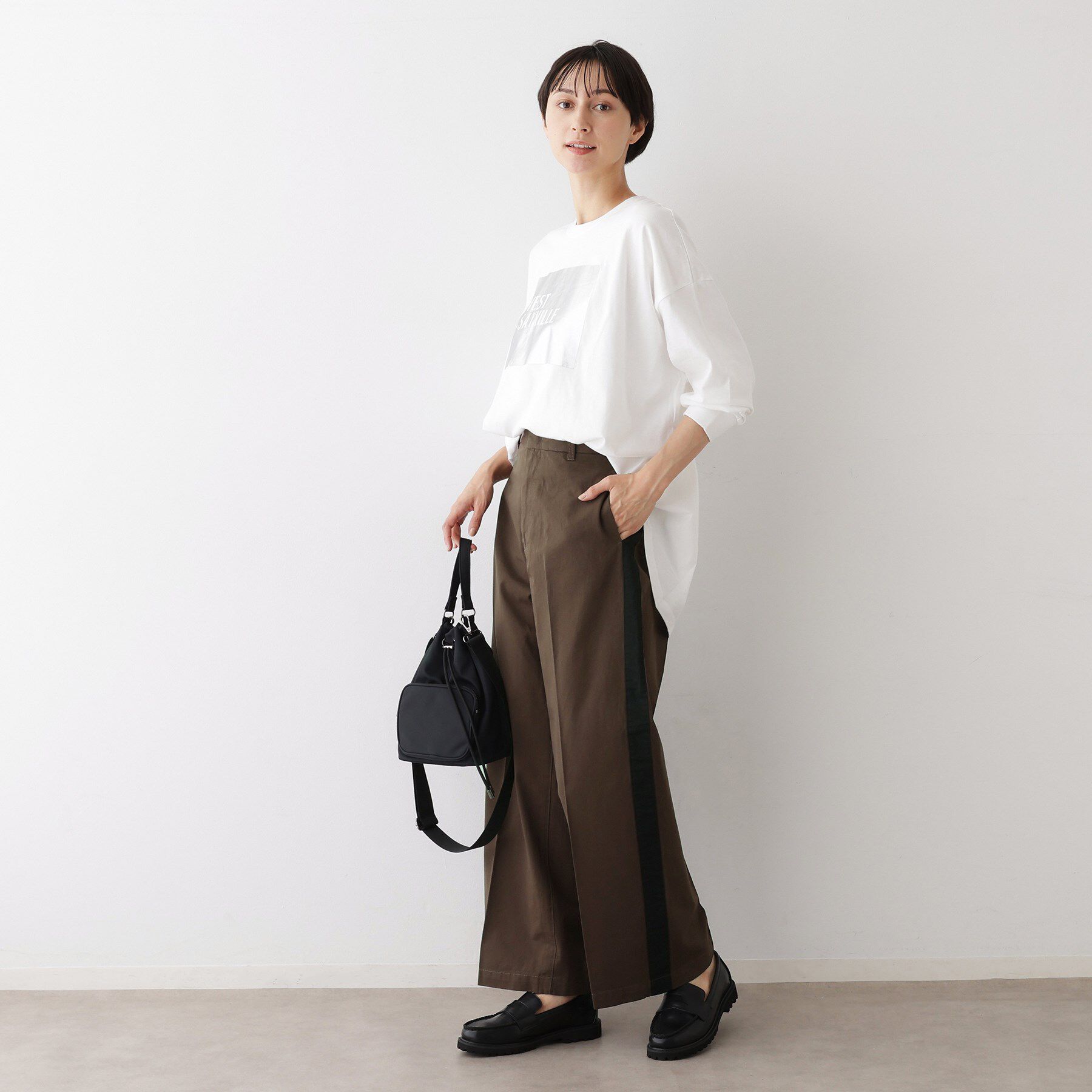 Dessin「【洗える】サイドラインコットンパンツ」|その他|