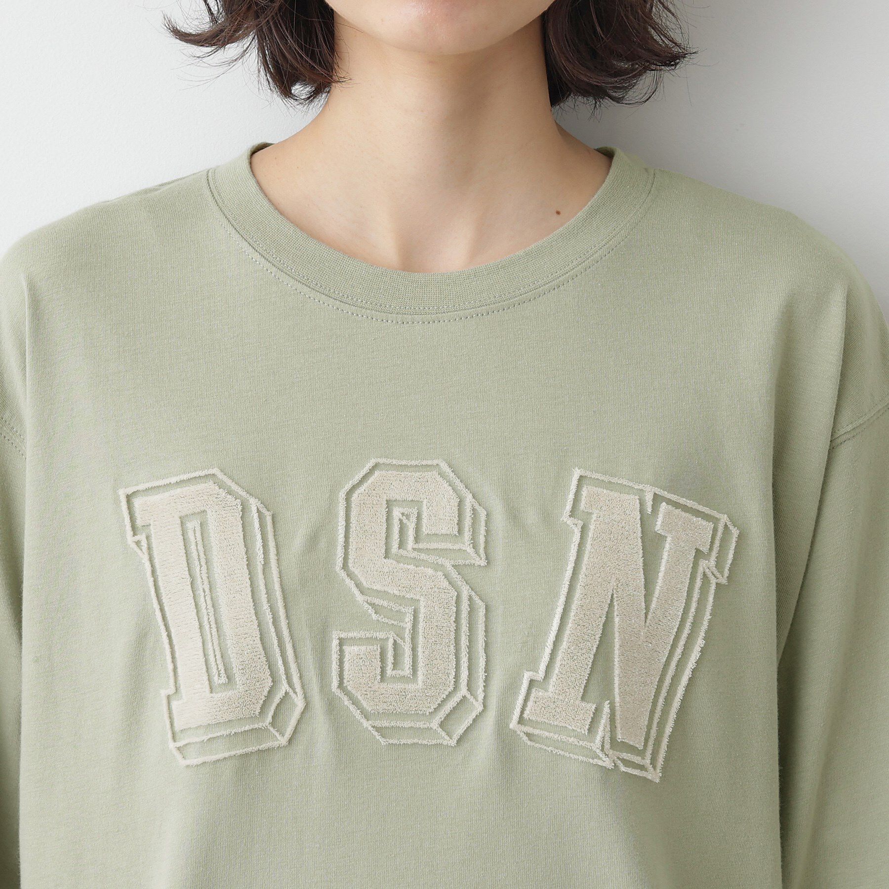 Dessin「【ユニセックス/洗える】ビッグロゴロンT」|Tシャツ・カットソー|