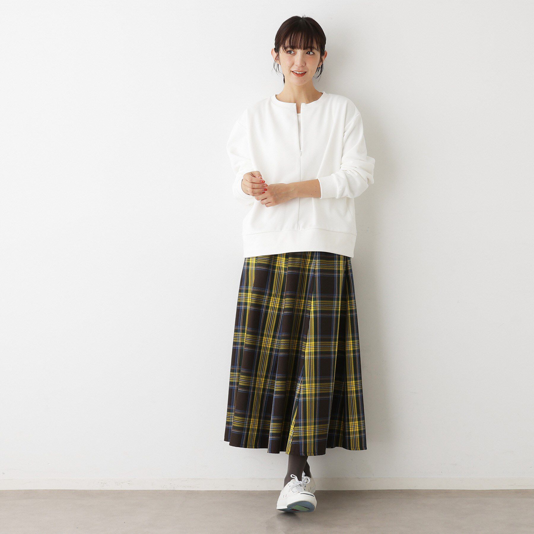 Dessin「【洗える】ハーフジップ裏毛」|パーカー|