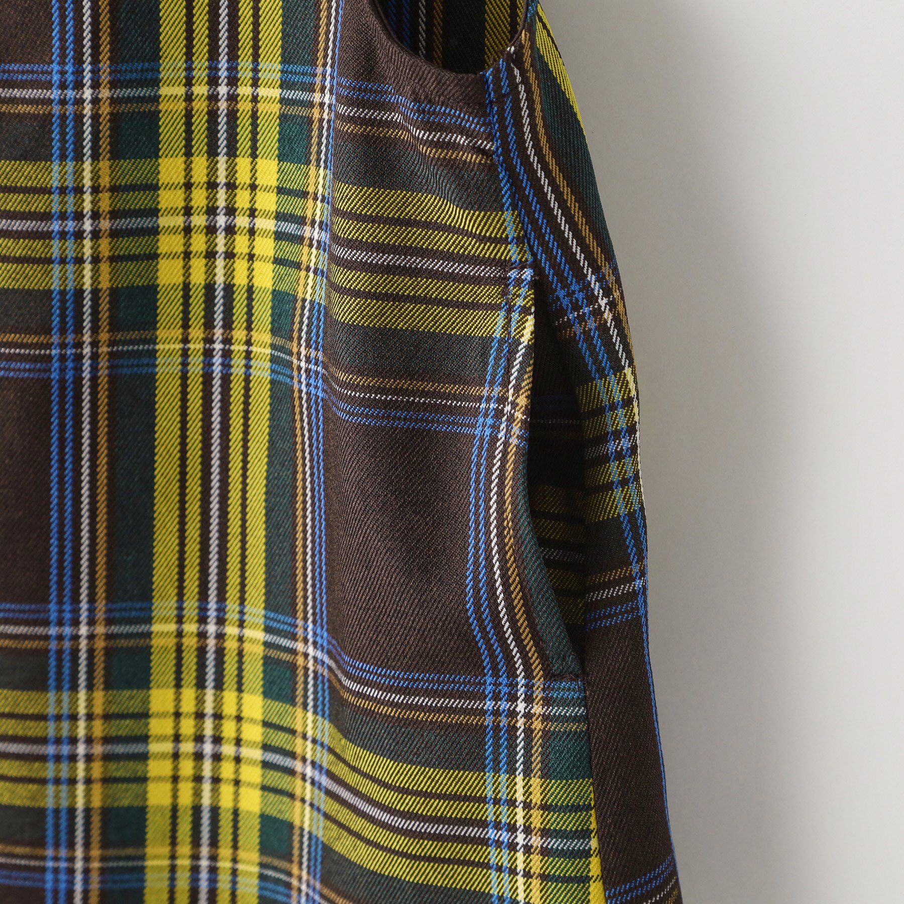 Dessin「【リンクコーデ】チェックジャンパースカート」|ワンピース|