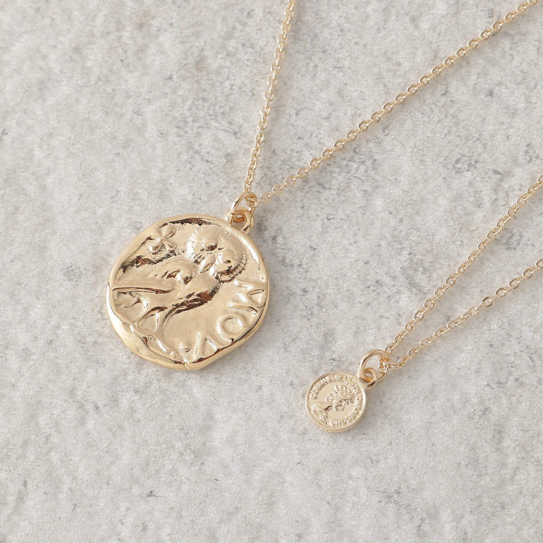 Dessin「【2WAY】2連コインネックレス」|ネックレス|