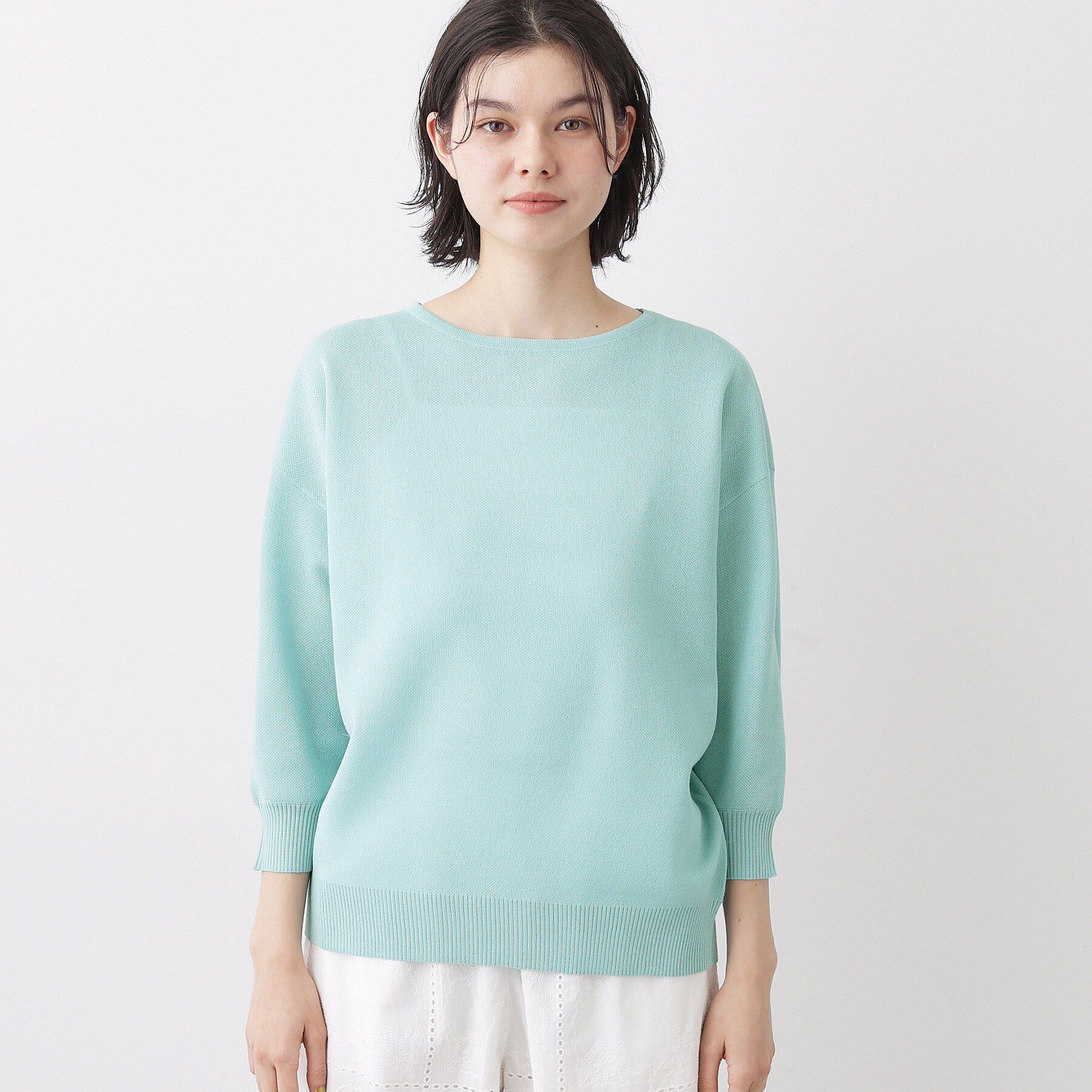 Dessin「【洗える】シアーリラックスニット」|ニット・セーター|