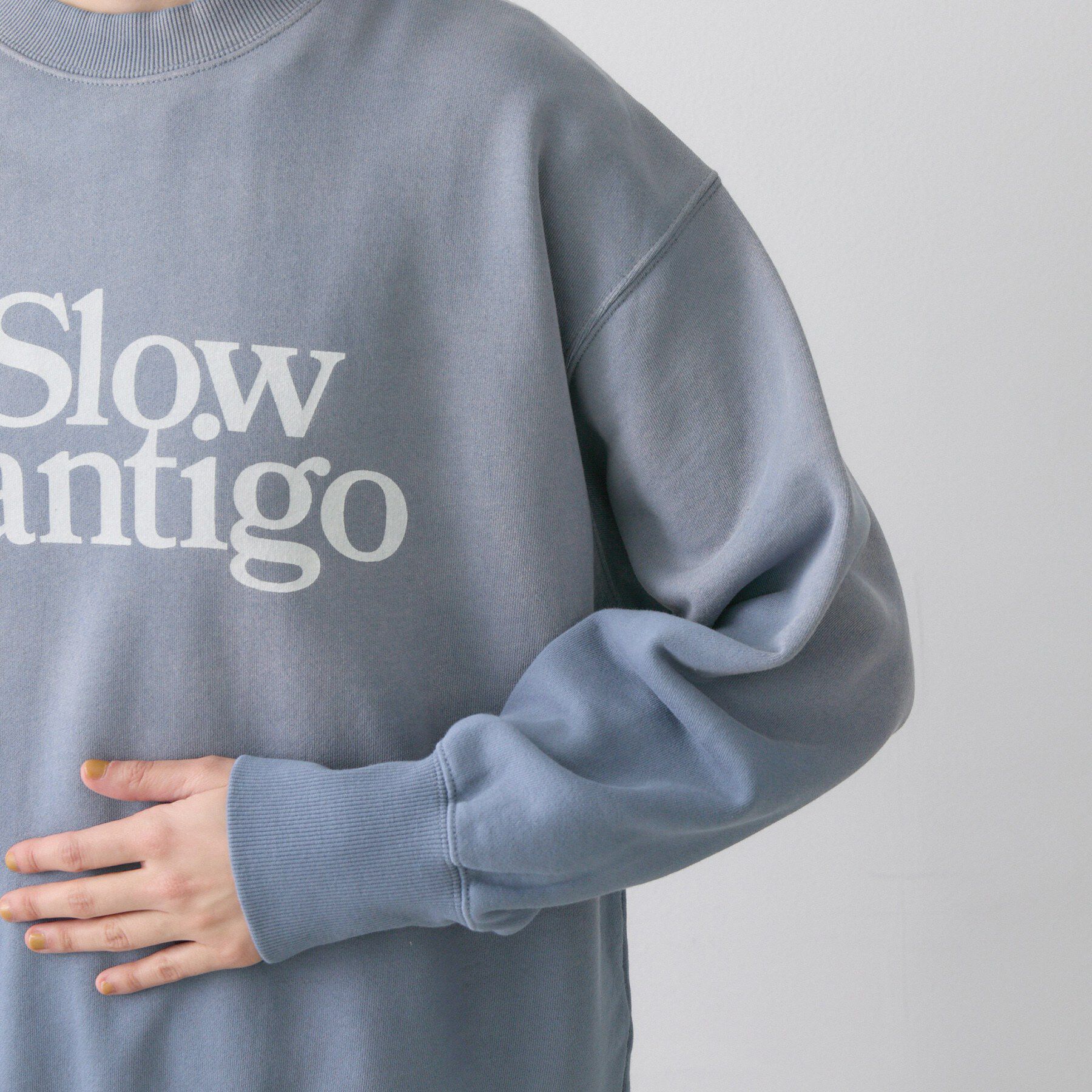 Dessin「【ユニセックス/洗える】ヴィンテージライク裏毛スウェット」|パーカー|