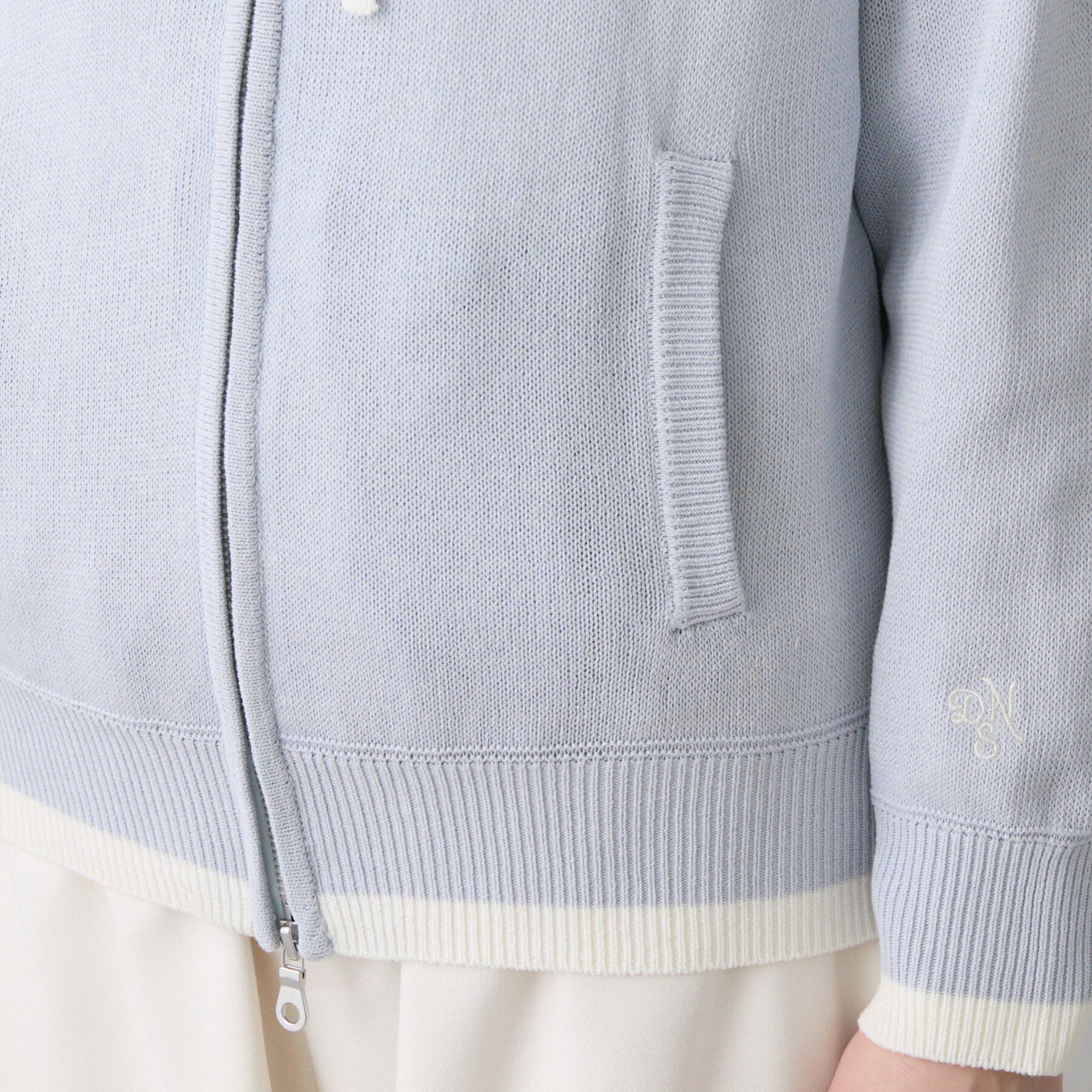 Dessin「【洗える】リネン混フーデッドパーカー」|パーカー|