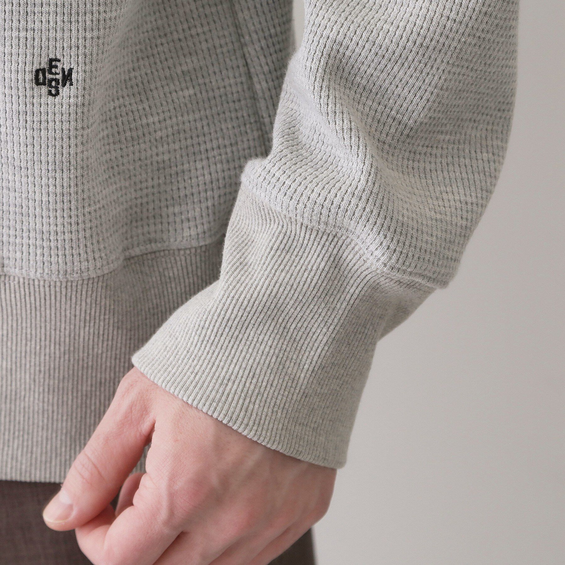 Dessin「【ユニセックス/洗える】ワッフルフードスウェット」|パーカー|