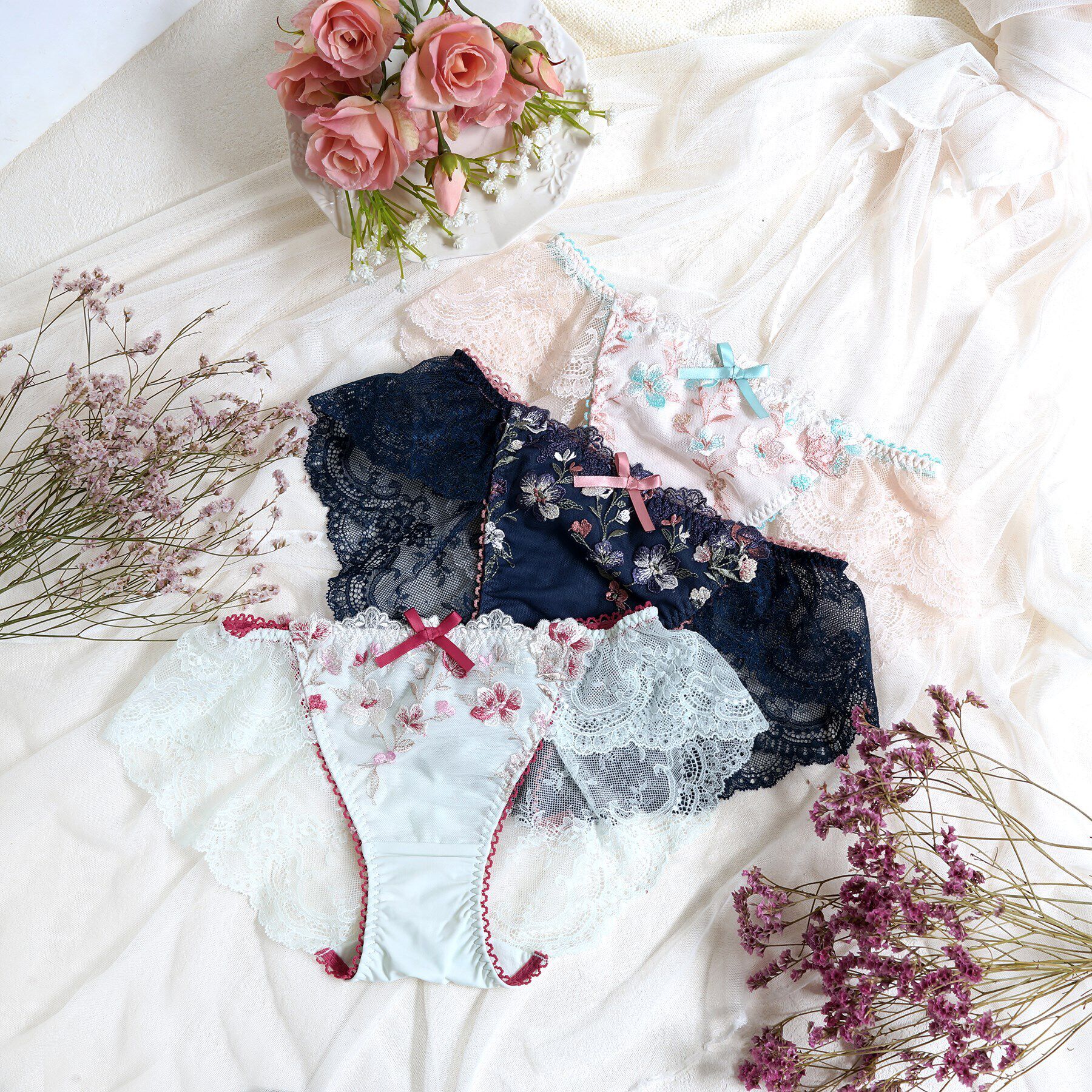 Risa Magli「イレーヌ レースショーツ」|インナー|