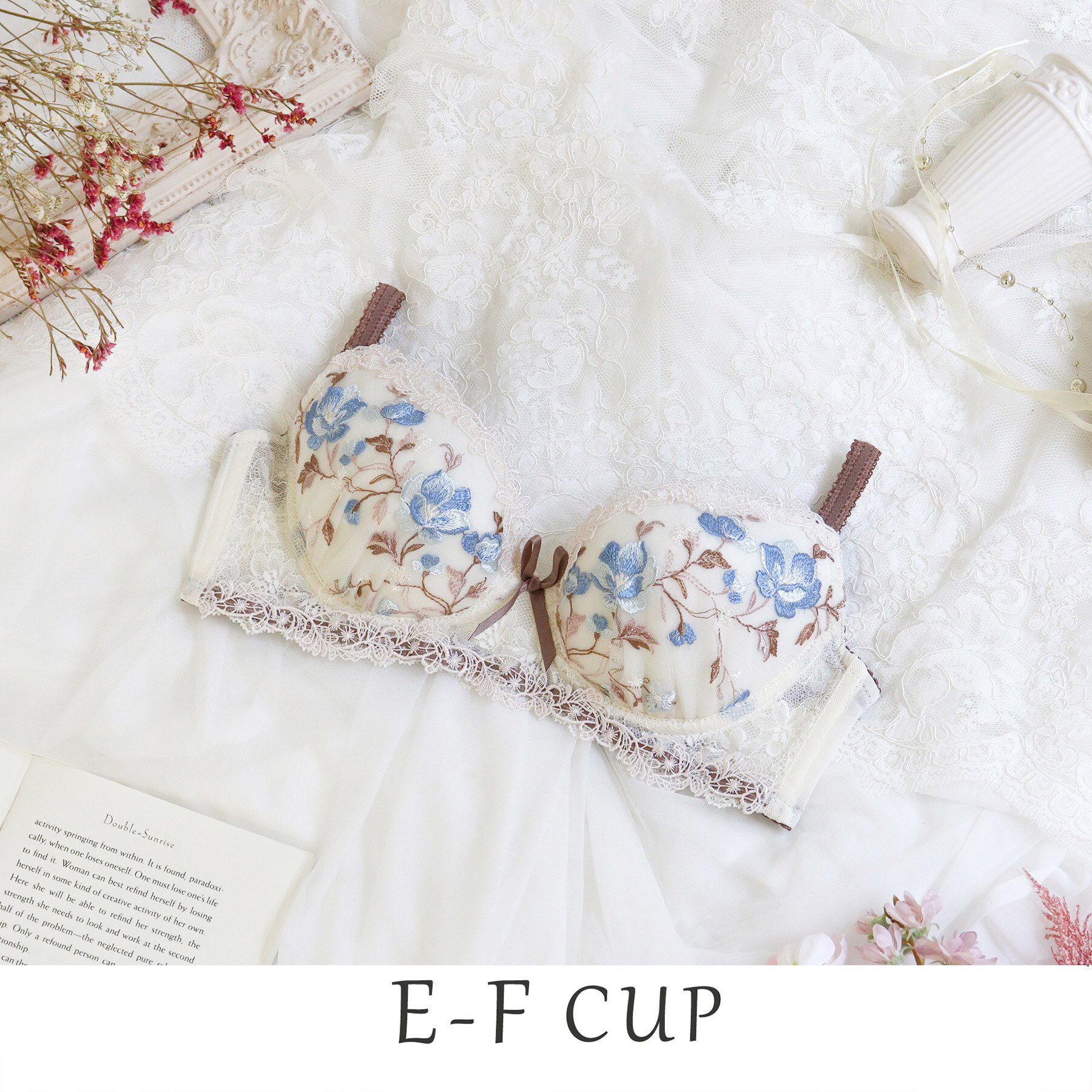 Risa Magli「ミステル ブラジャー」|インナー|クリーム(050)